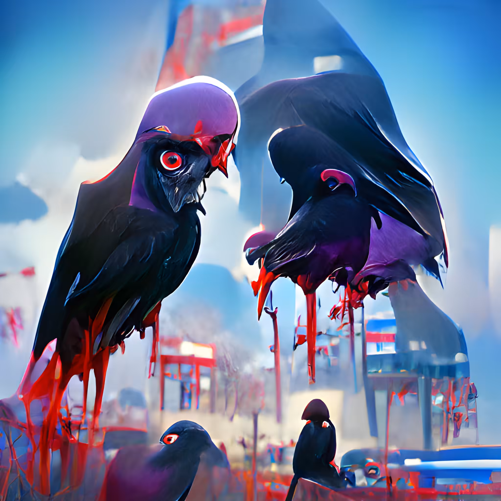 bird droppings