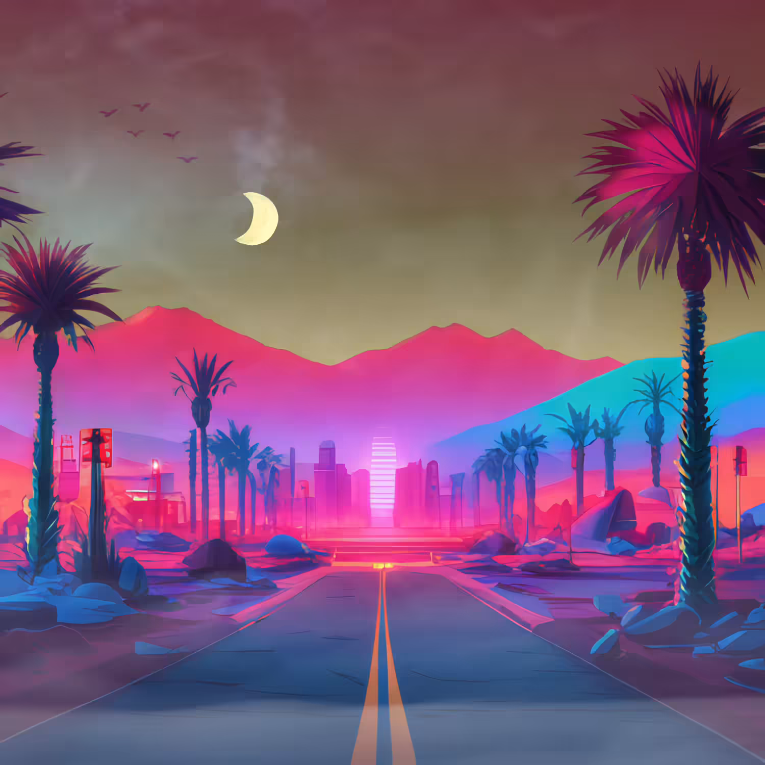 Stormy Oasis