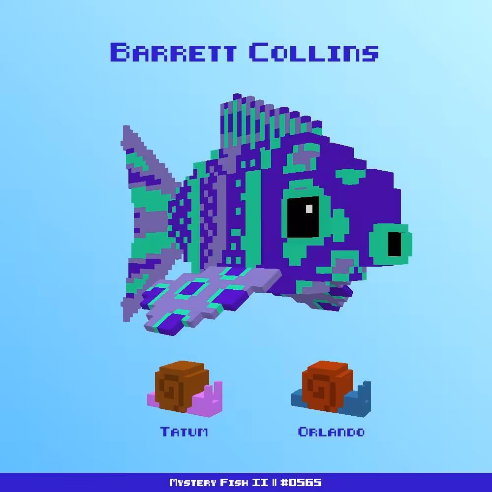Barrett Collins :: Mystery Fish 0565/1000
