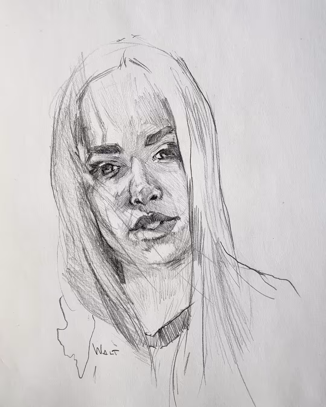 Pencil Portrait Sketches - 0003