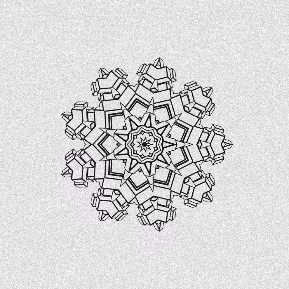 Monochrome Kaleido #248
