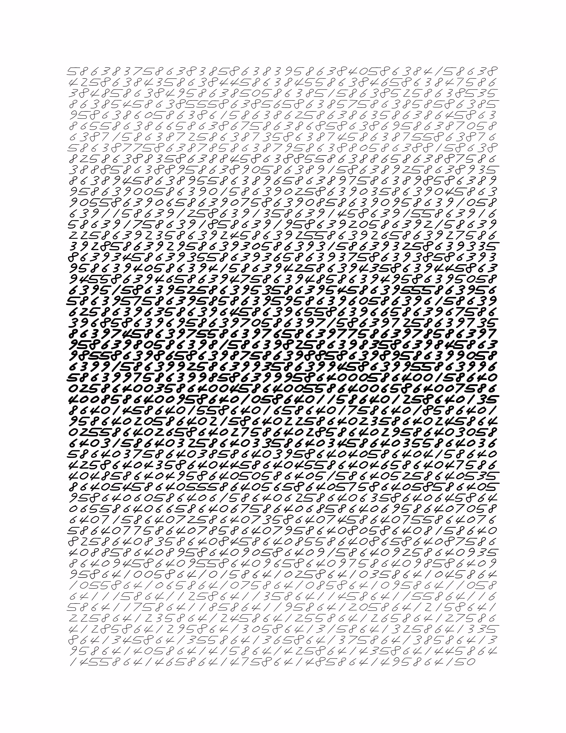 Endless (5,607,250 to Infinity) #869
