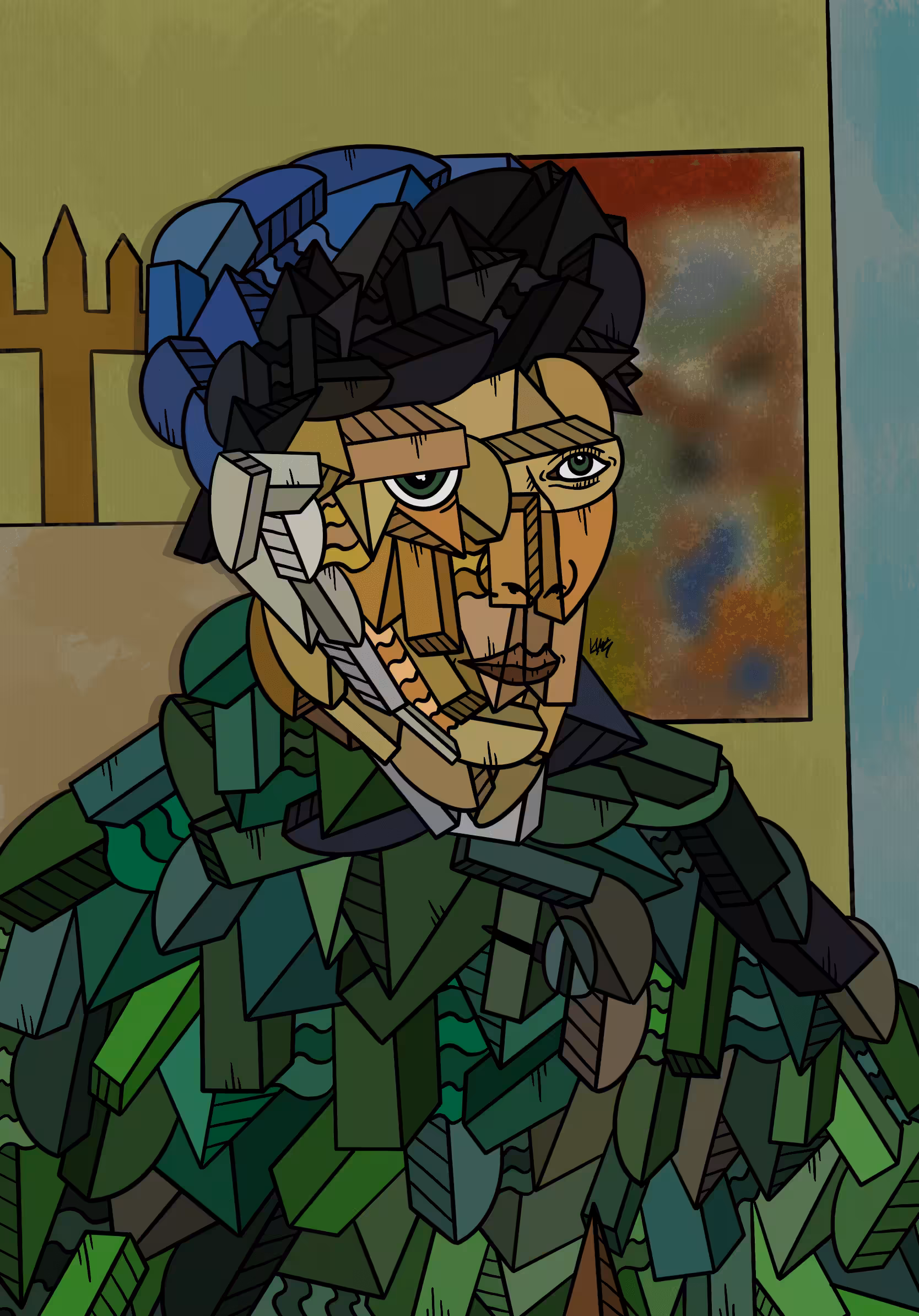 VINCENT BANDAGED EAR PORTRAIT #19
