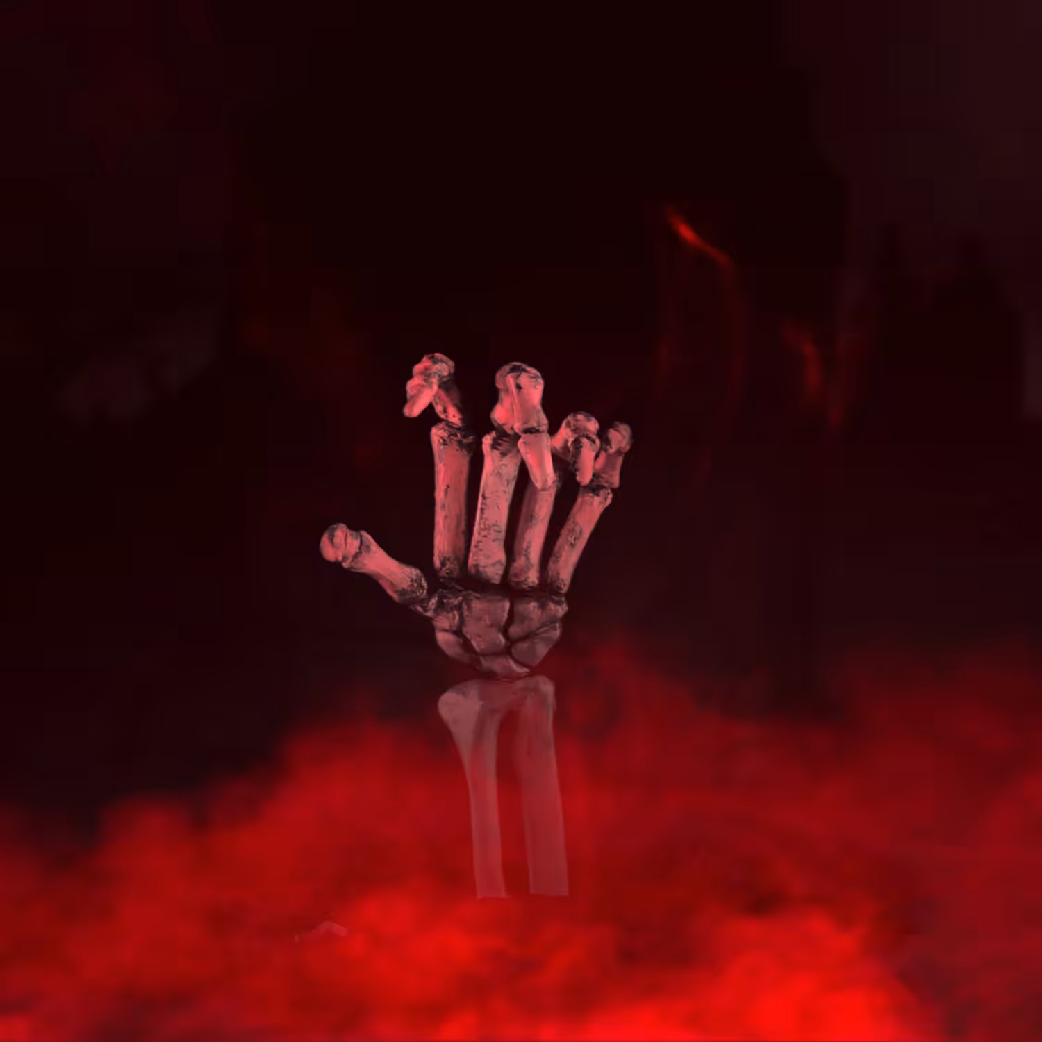 Grabbing Hand: Red Mist Edition Nifty Bones