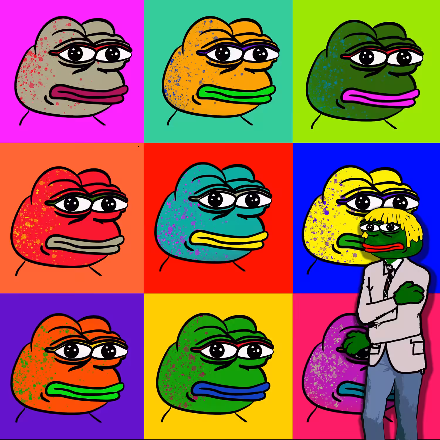 Pepe warhol