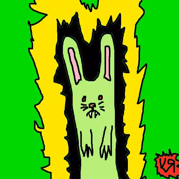 Thoroughly Happy Bunny