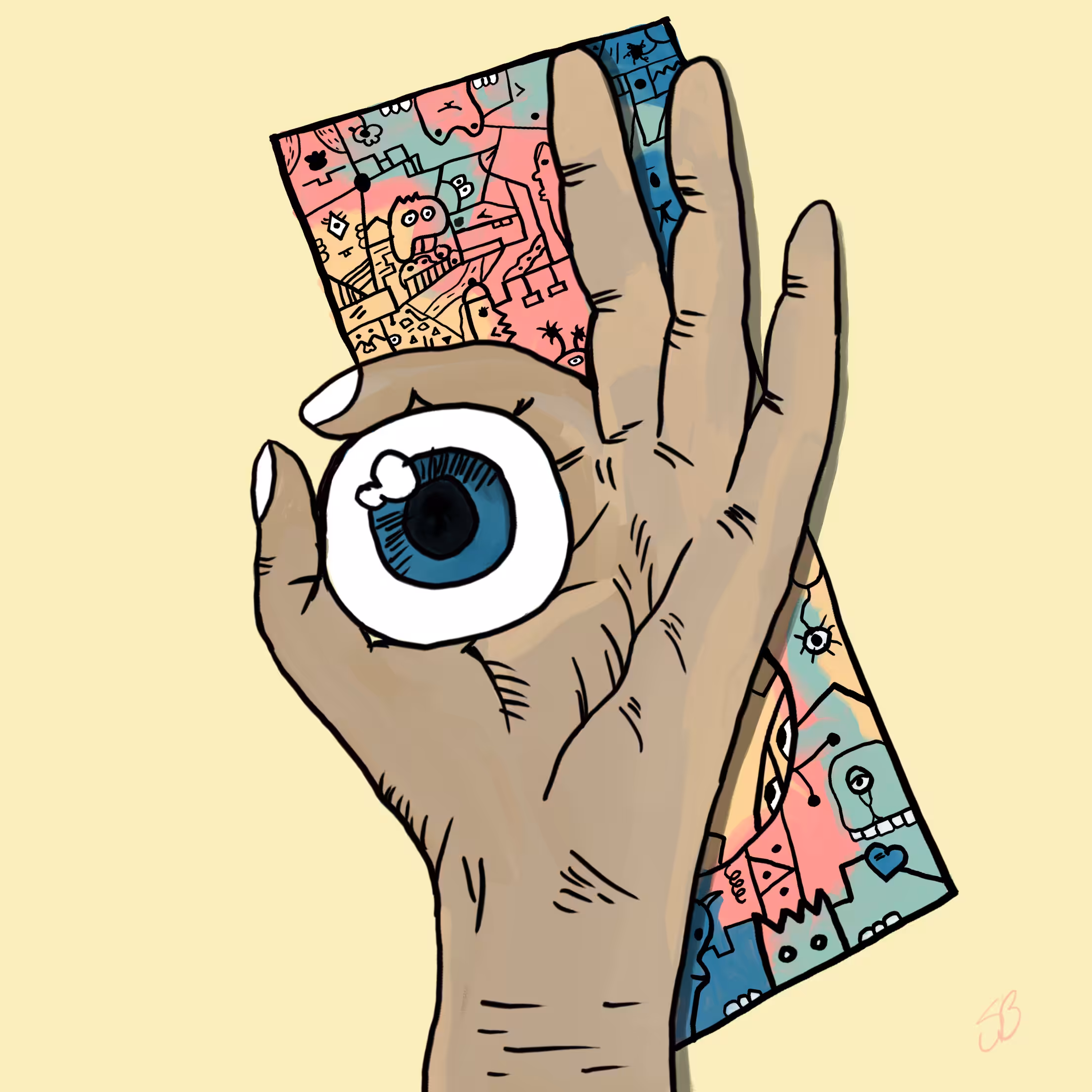 Hand-Eye Rabbit 