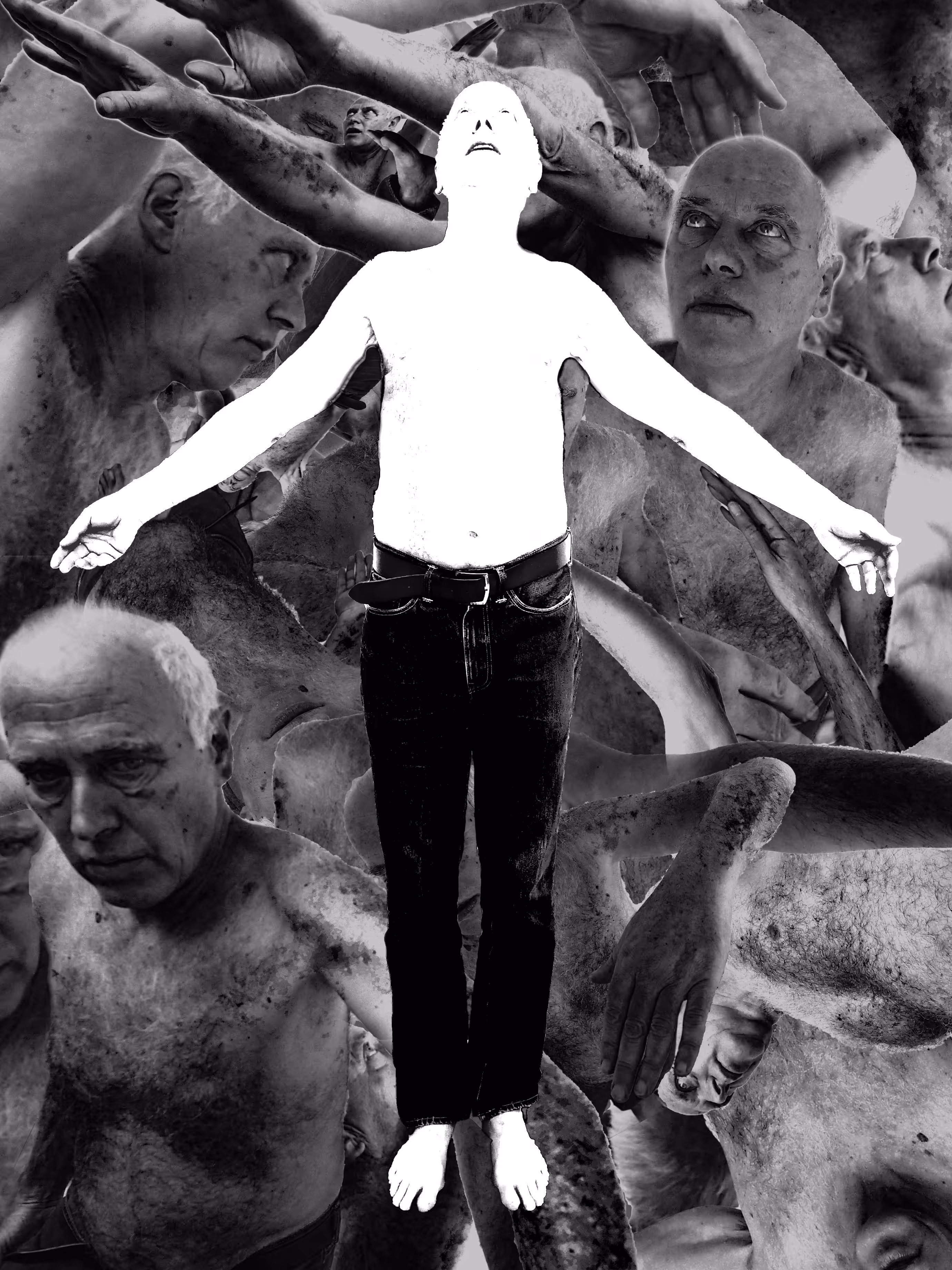 Peter Black & White Scar