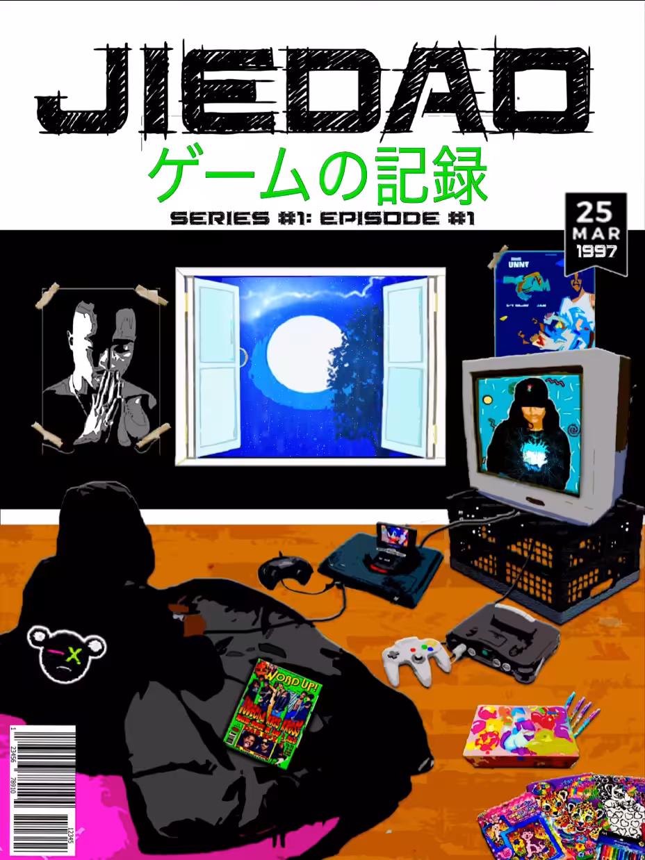 Jiedao Gaming Chronicles Comic Book Cover