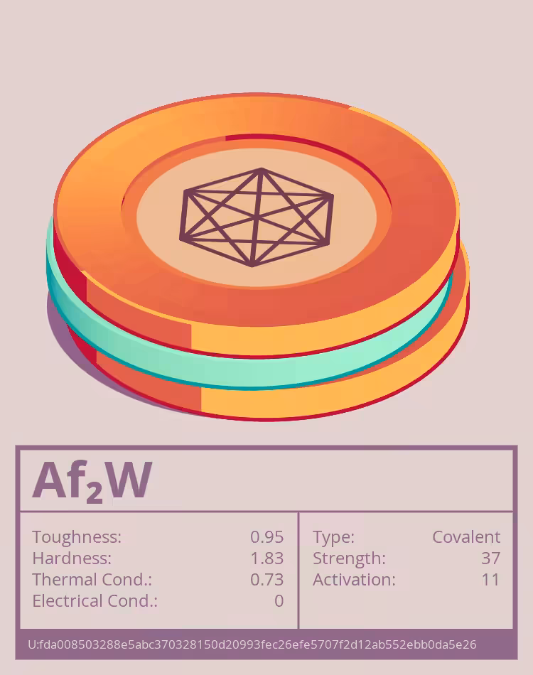 OTOM: Af₂W molecule