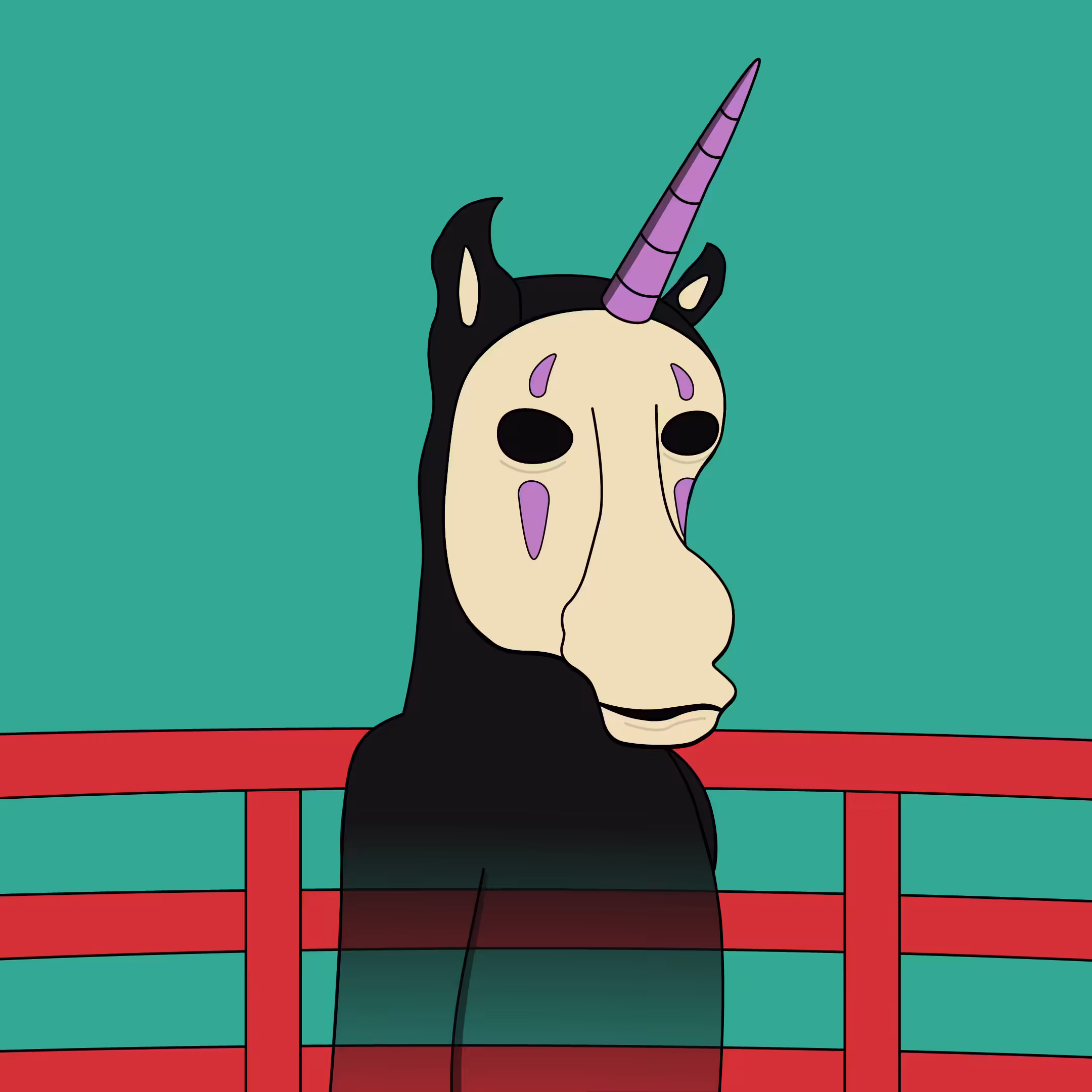 Awesome Unicorn - Kaonashi #199