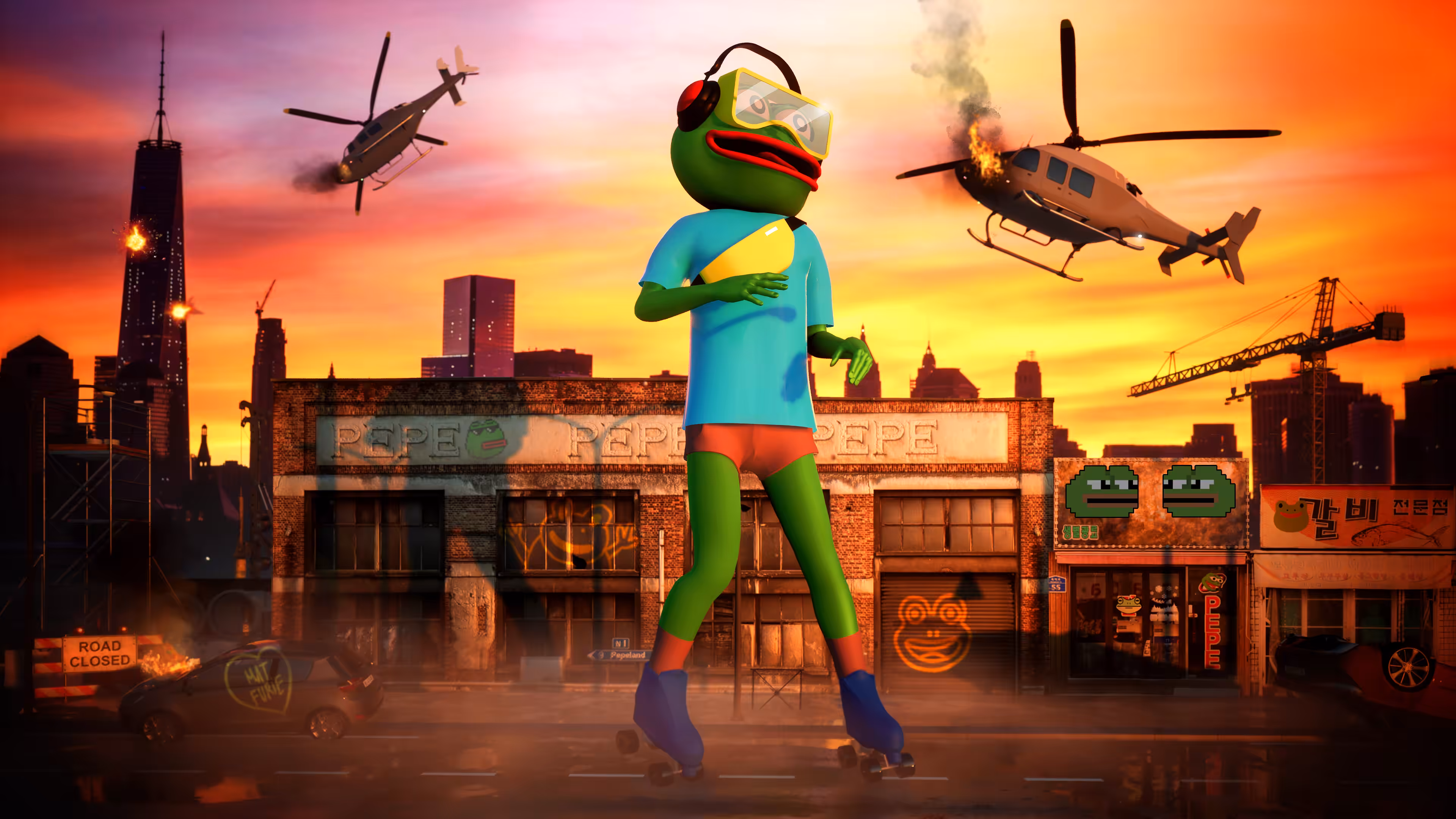 Roller Pepe 🐸🎧