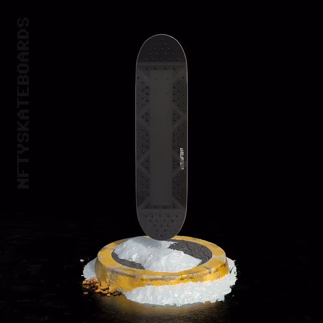 nftyskateboards NFT#017 - "Snowskate"