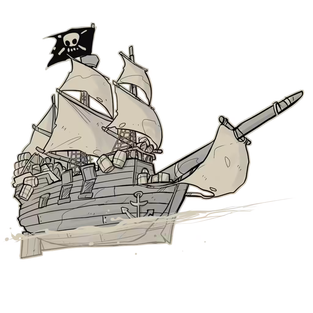 TIER 2 PIRATE SHIP | TEZOSPIRATES BOOTY #9
