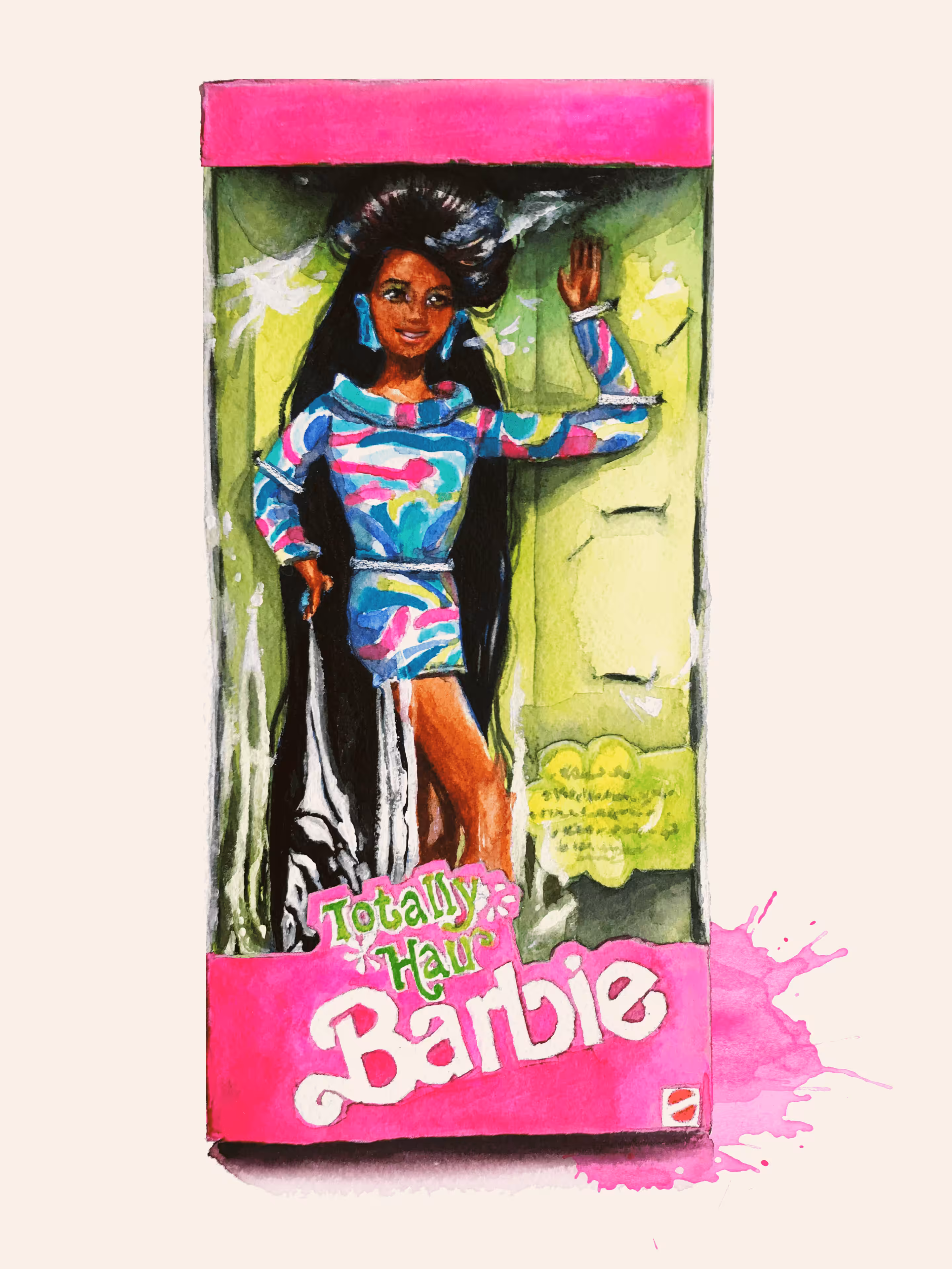 Nostalgia series nr 07 of 09 - Totally Hair Barbie