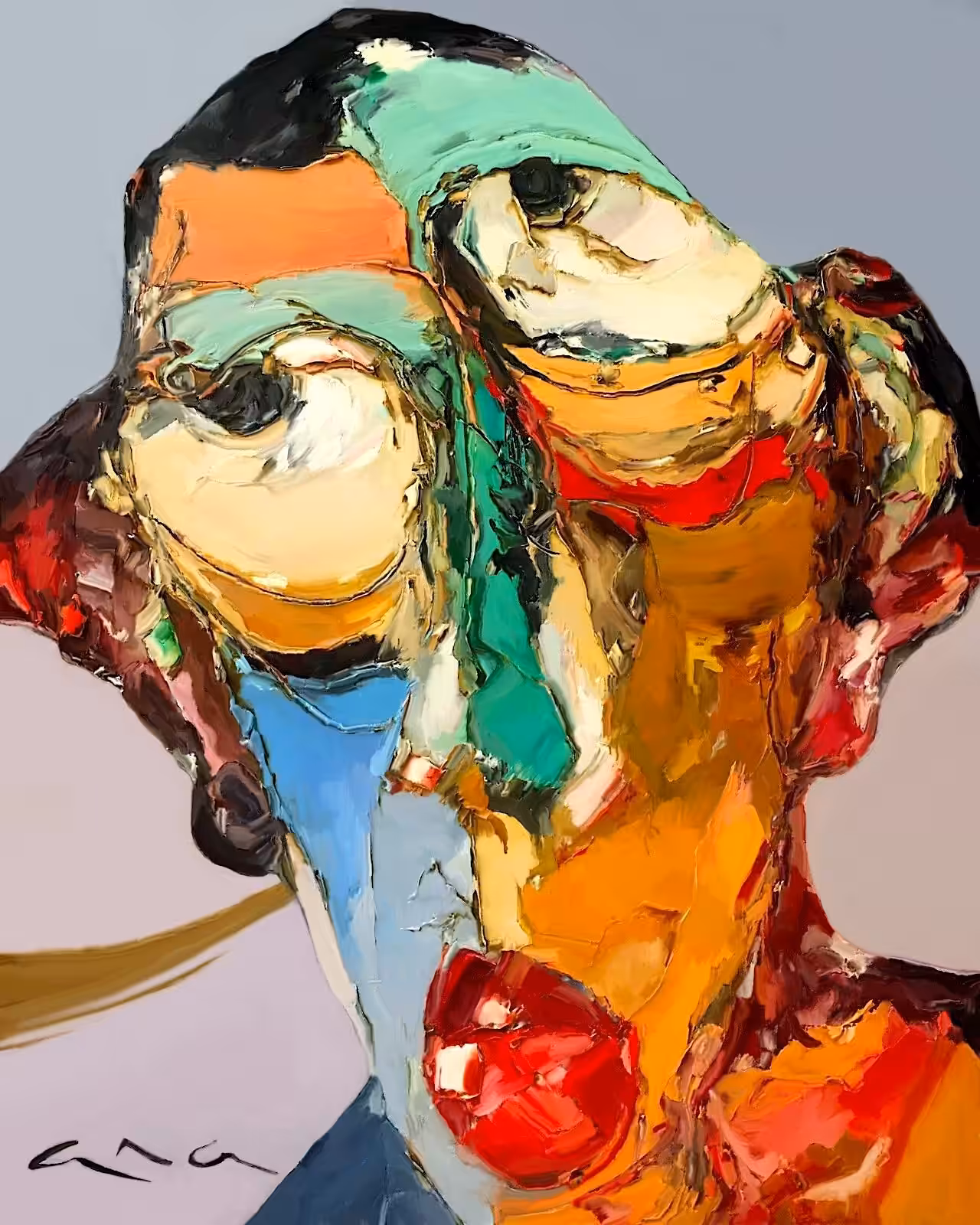 Expressionist Portrait #6