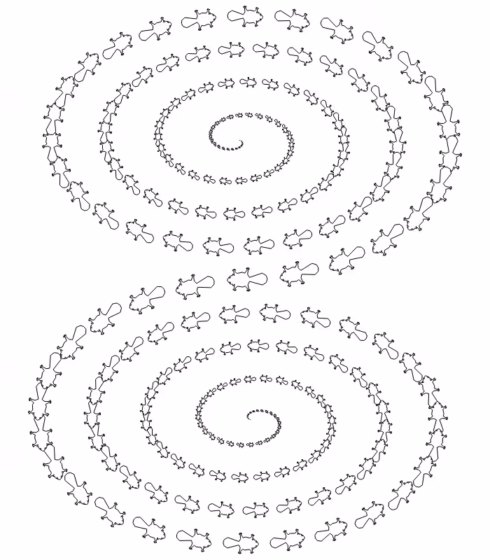 Creature Spirals #1