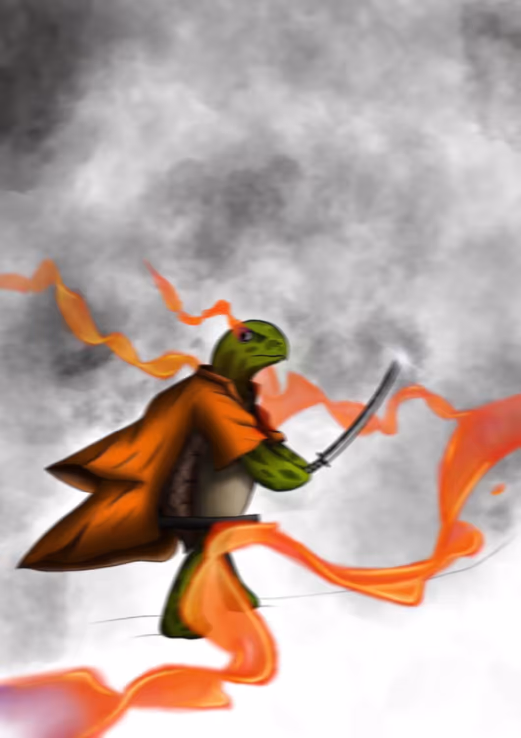 Samurai turtle