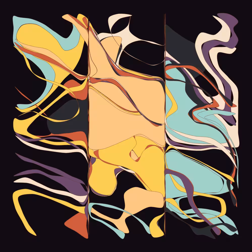 Geometric colorful shapes 3 #104