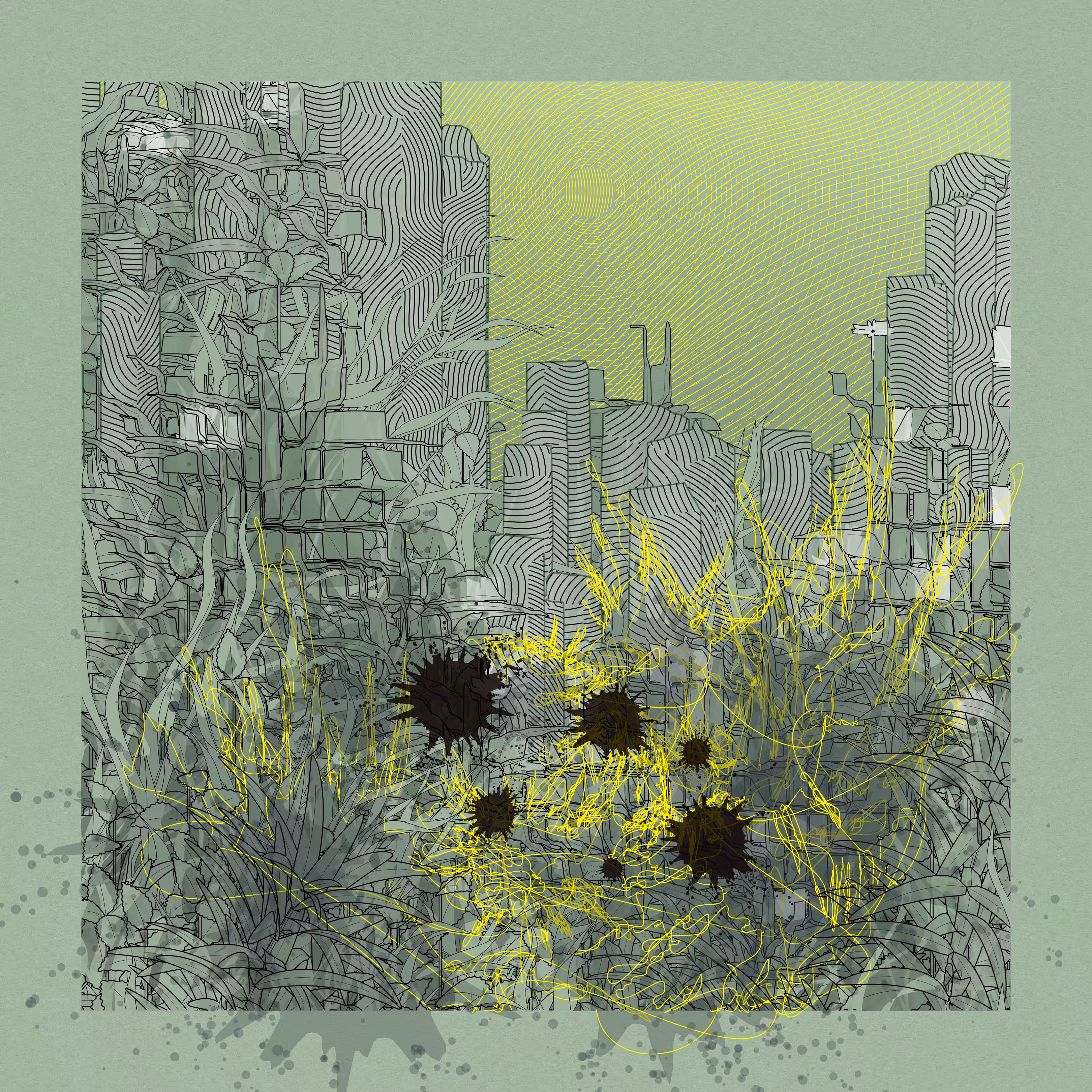 Landscape with Carbon Capture #5410