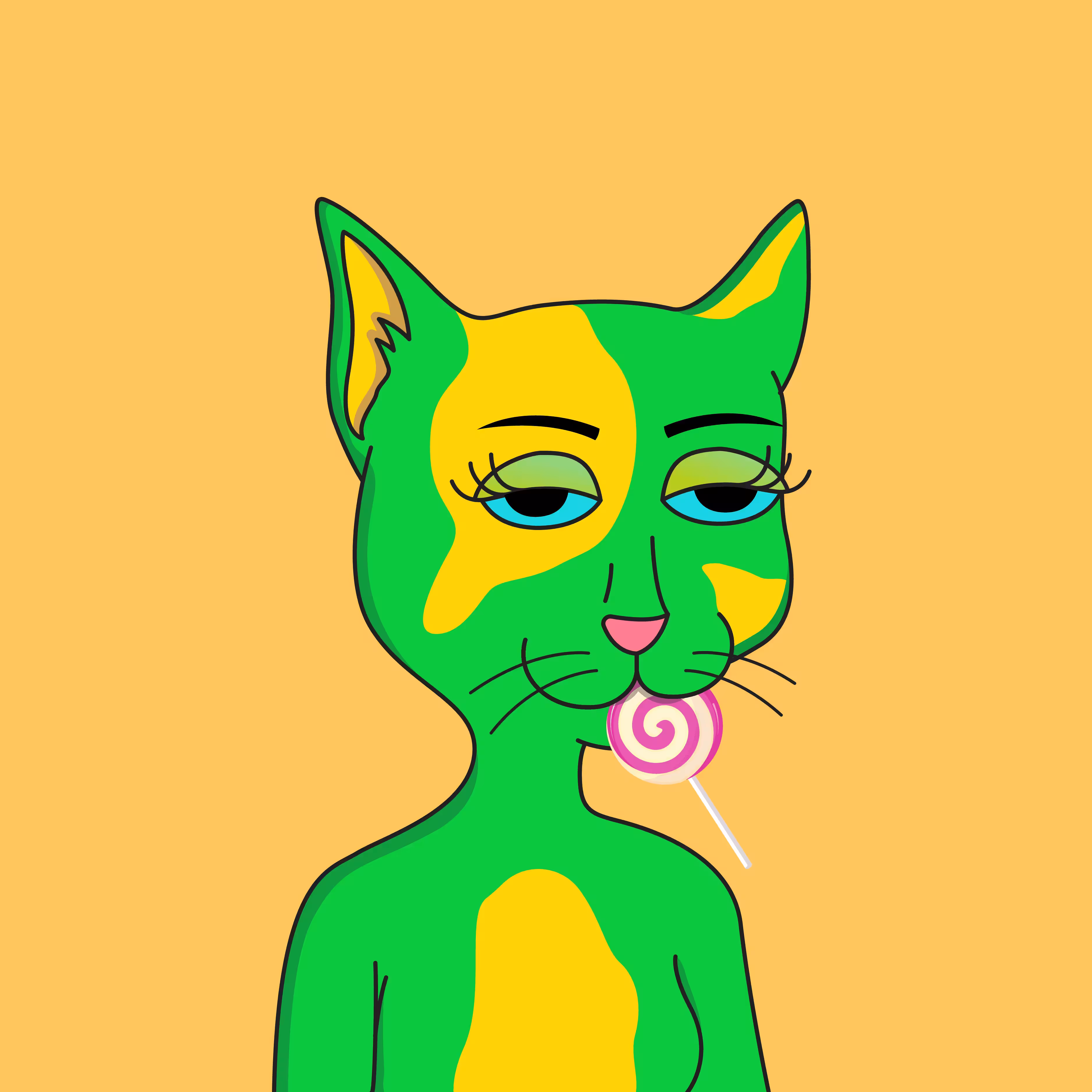 Girl Cat #14