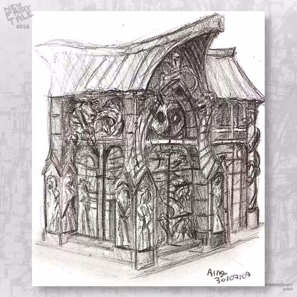 Cathedral in Sketchbook 0038