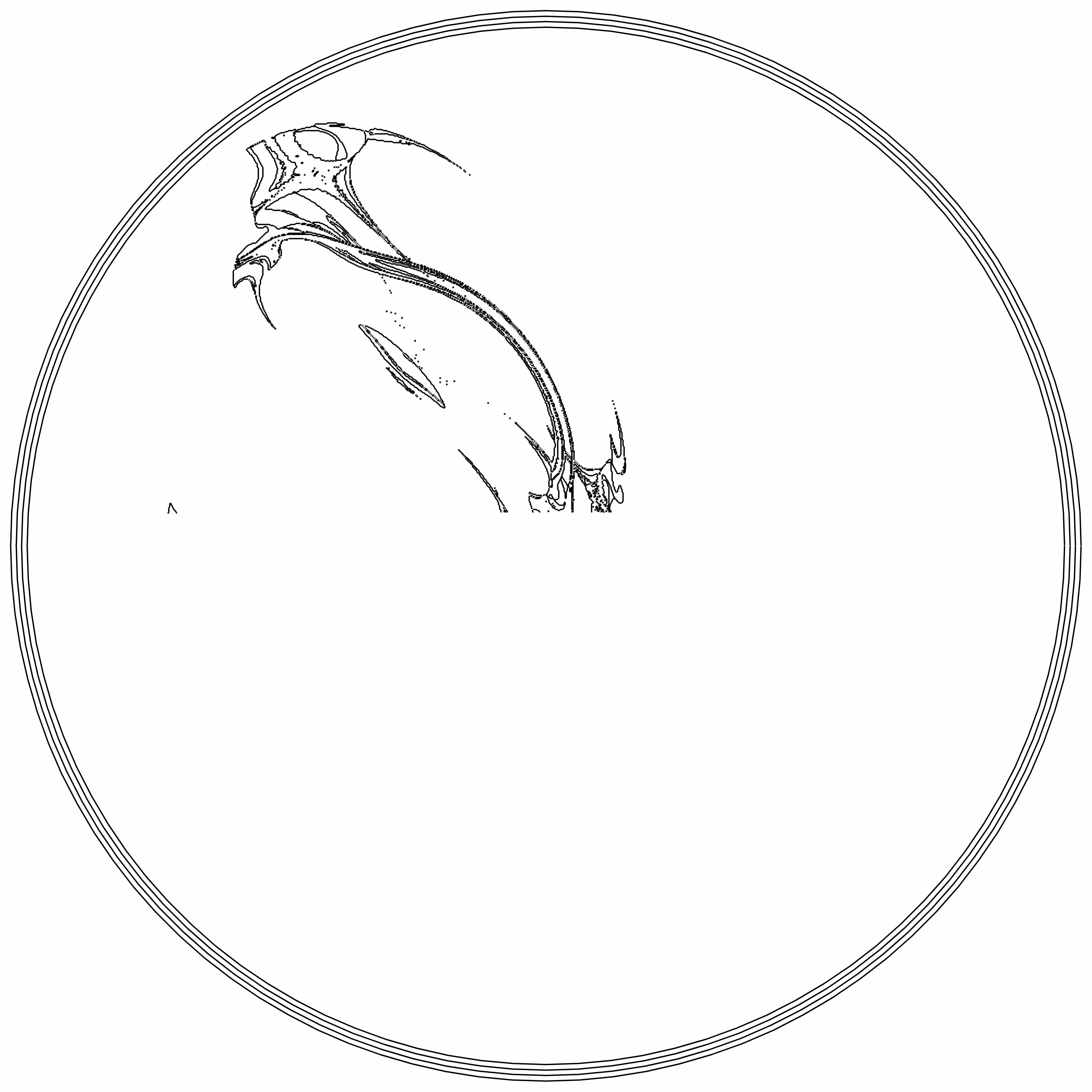 LL21 Fractal Contour #123