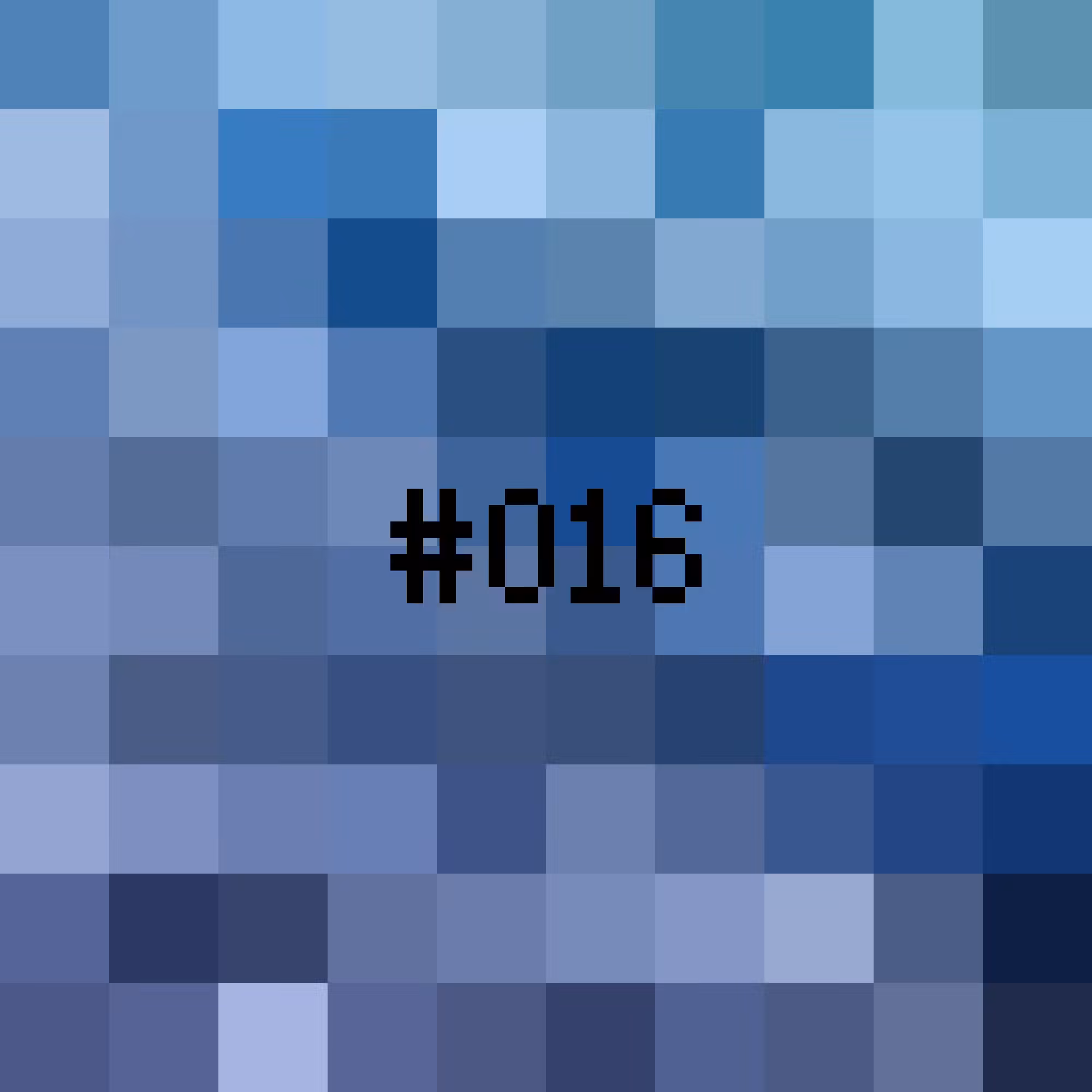 #016 - Imperial Deep Blue