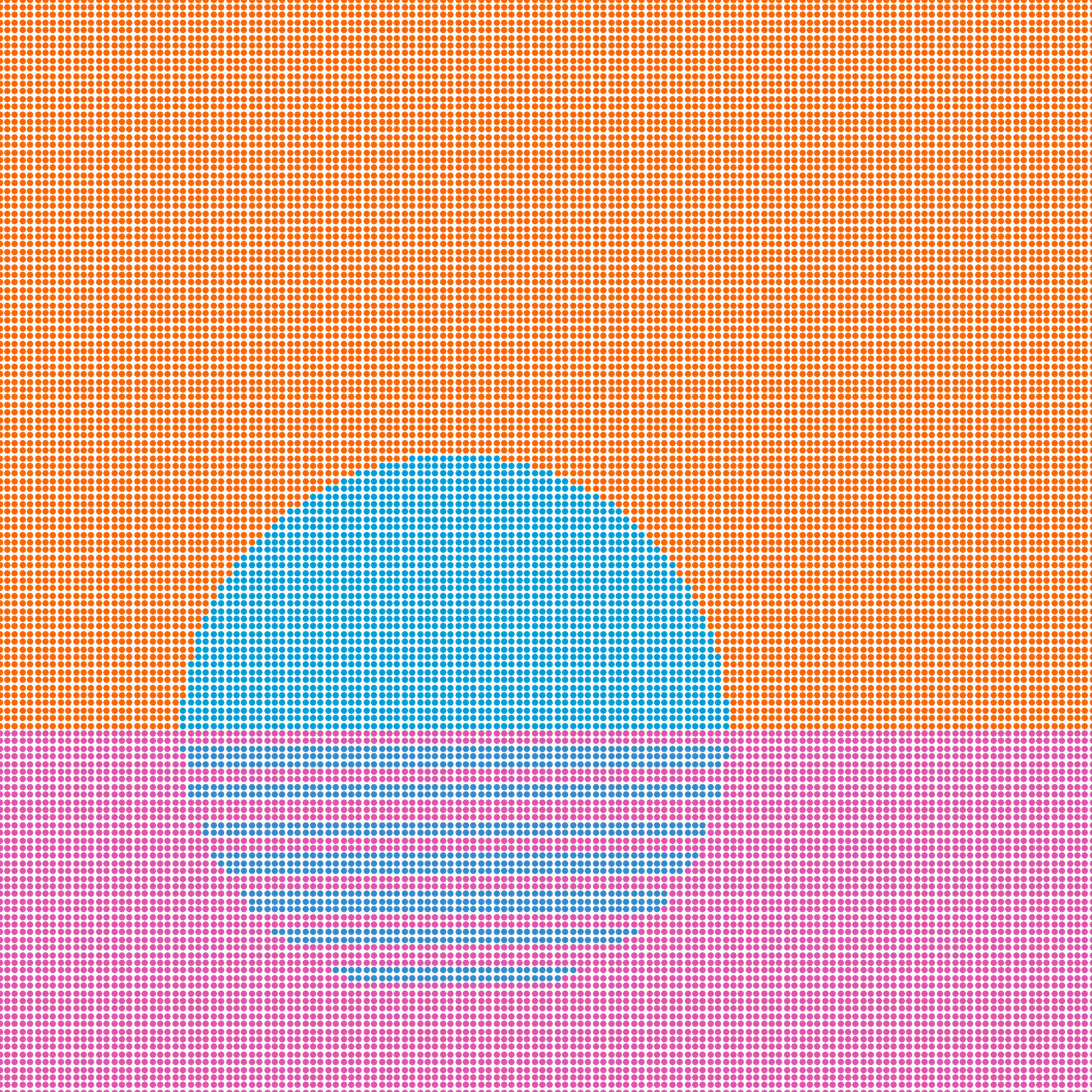 Stipple Sunsets #252