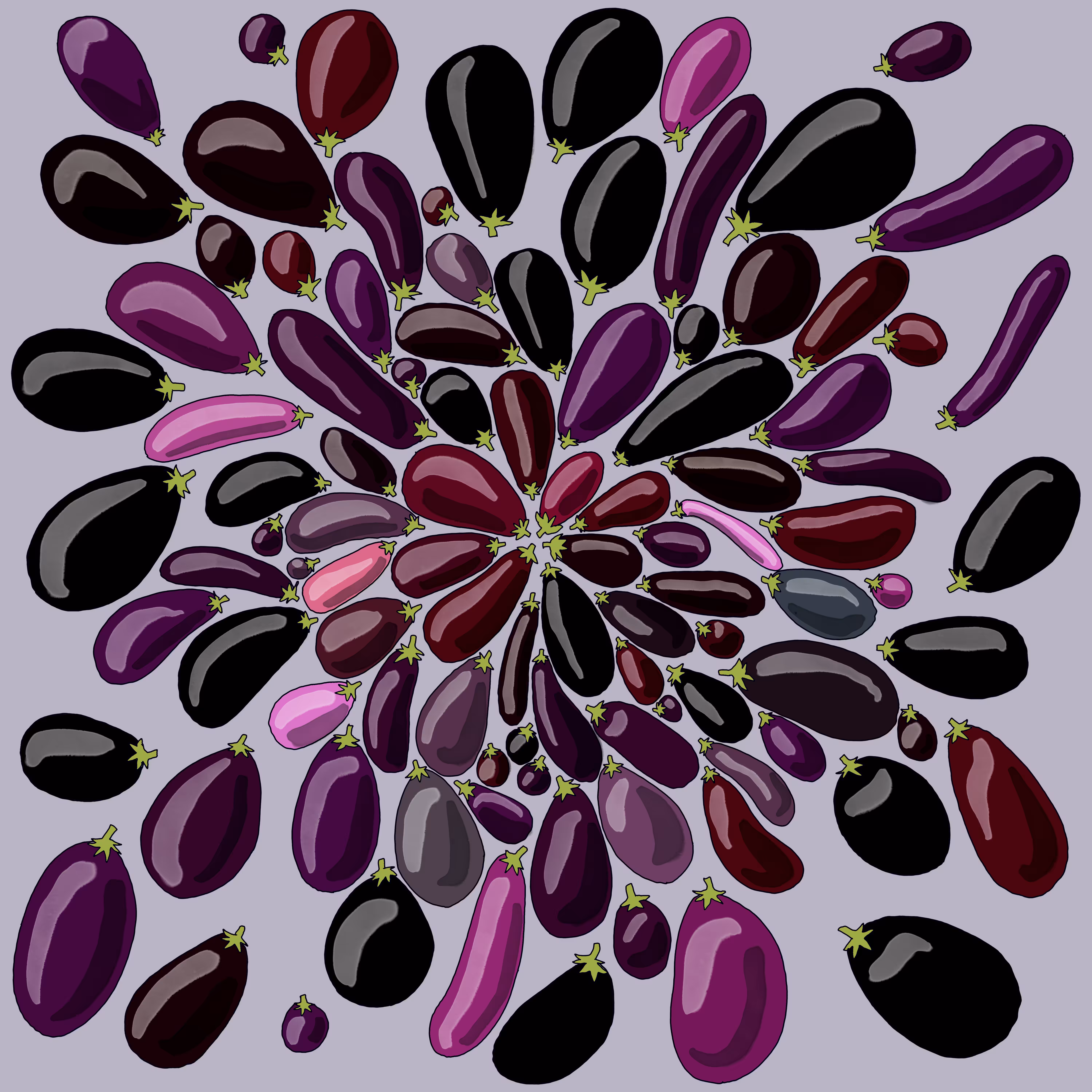 aubergine party