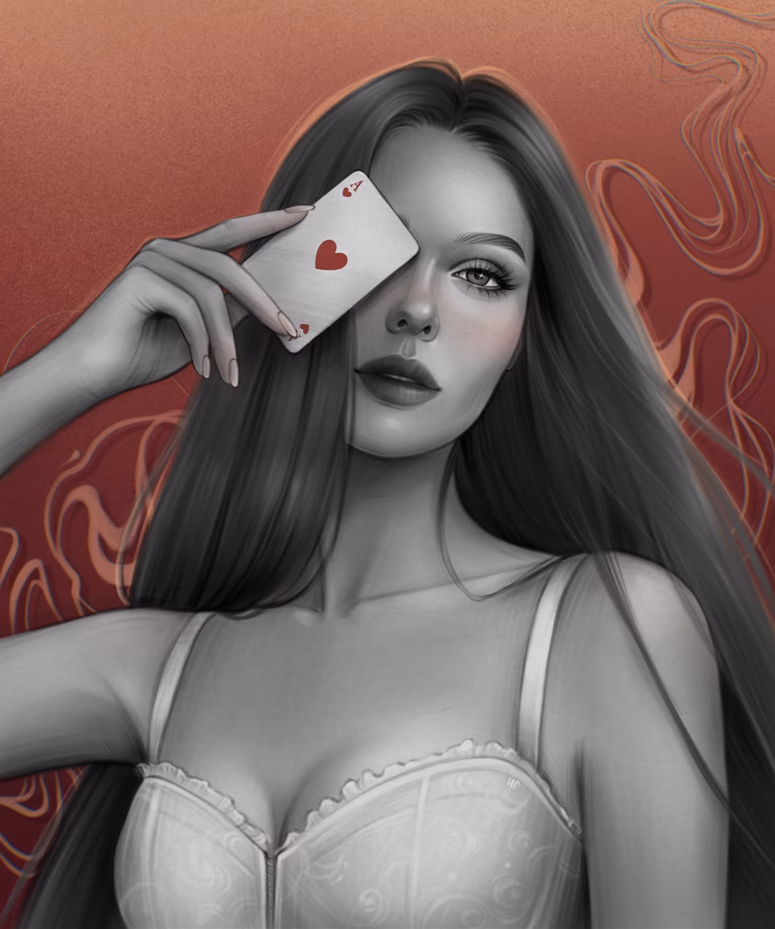 GENTLE SKETCHES: Ace of Hearts