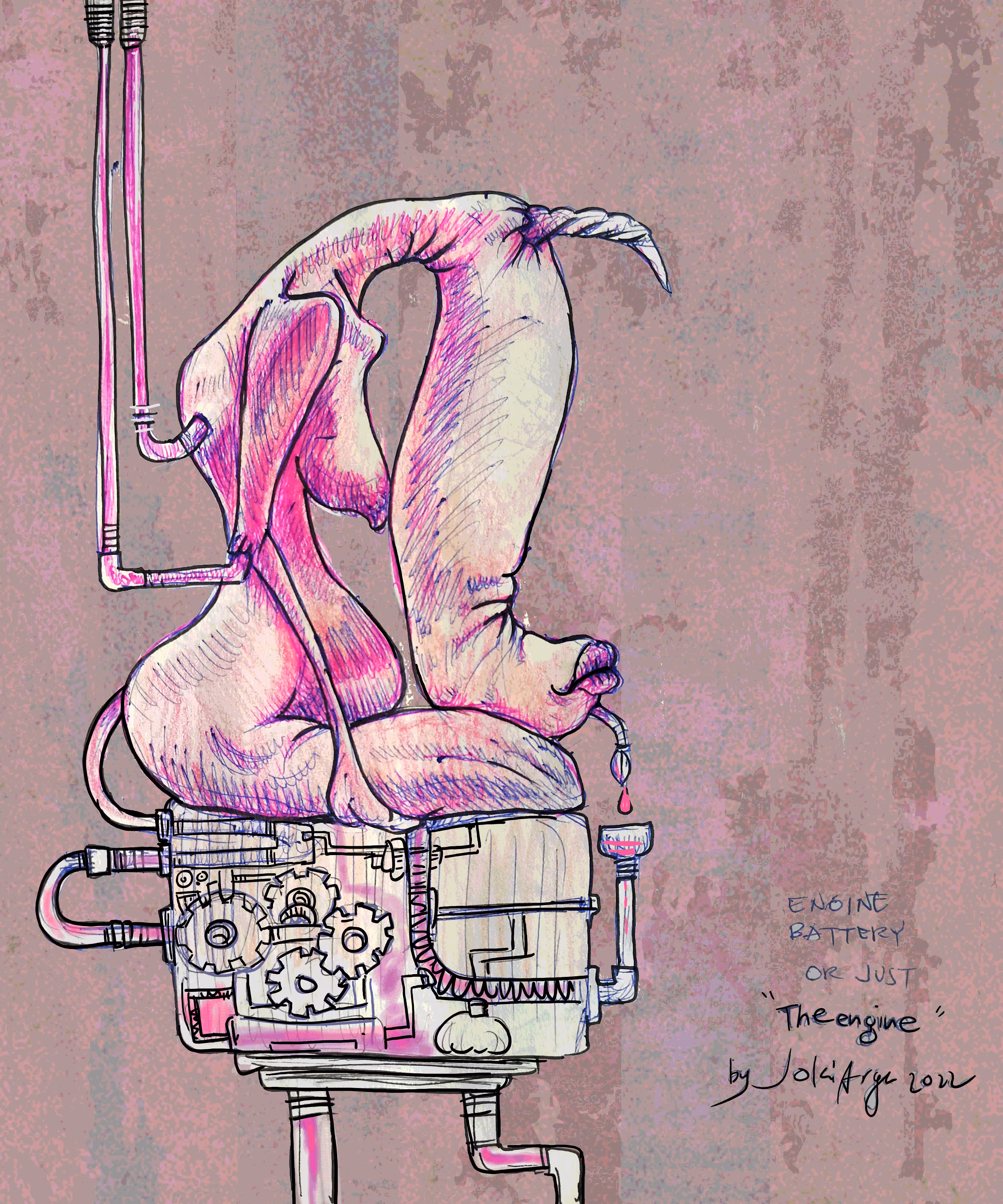 the engine