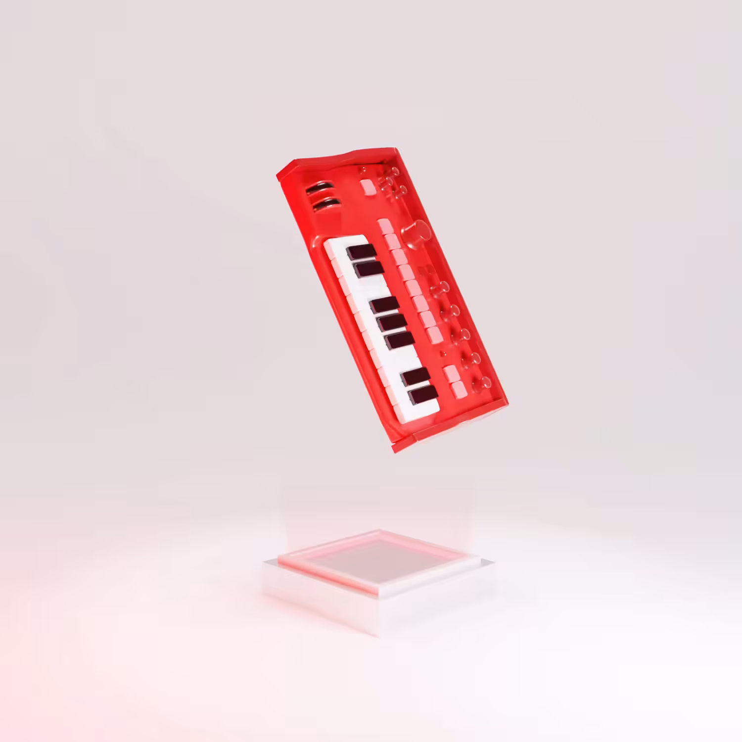 Rainbow Synth - Red
