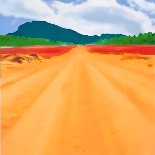 Generated Glitch Landscape #263