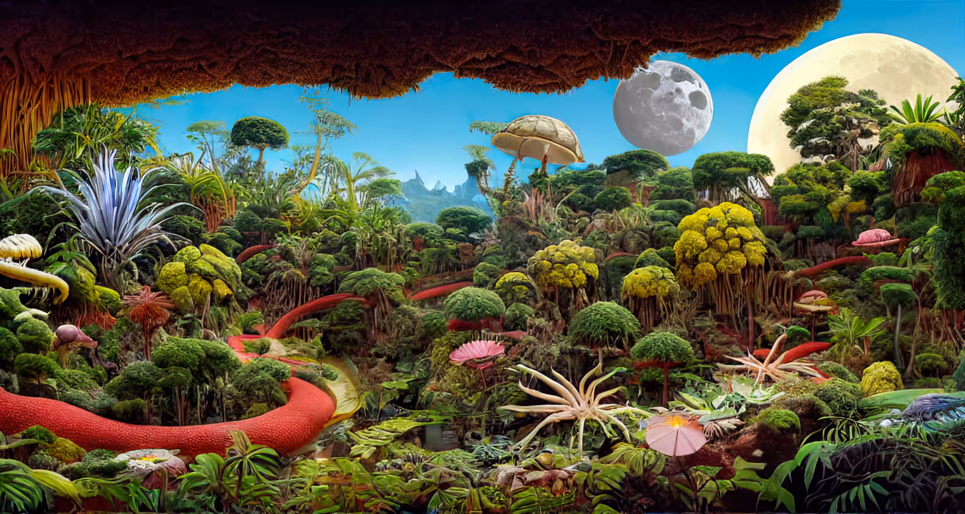 Oasis on a far exoplanet