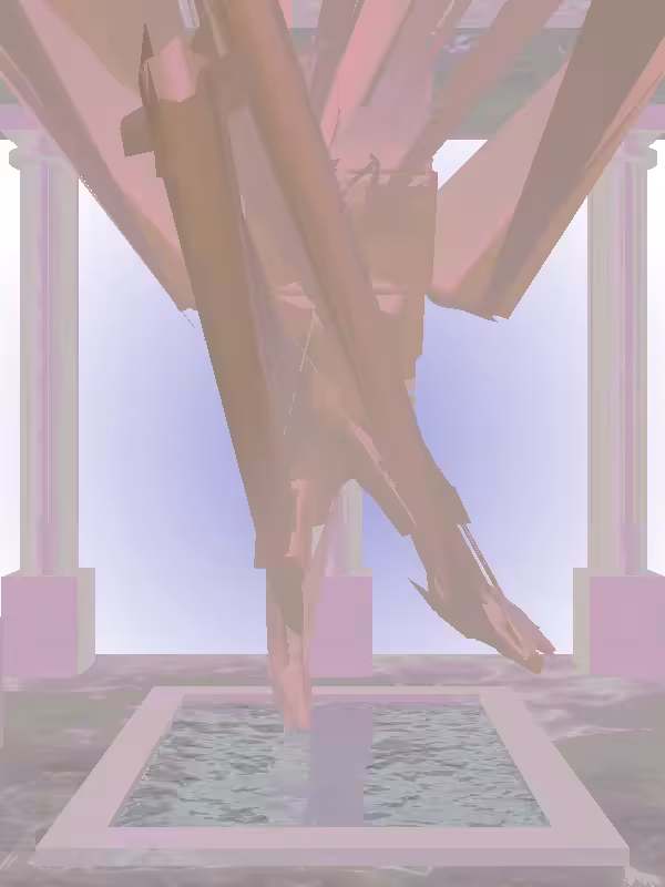 HeavenComputer: The Treading Water Metallic Brick Man #5890