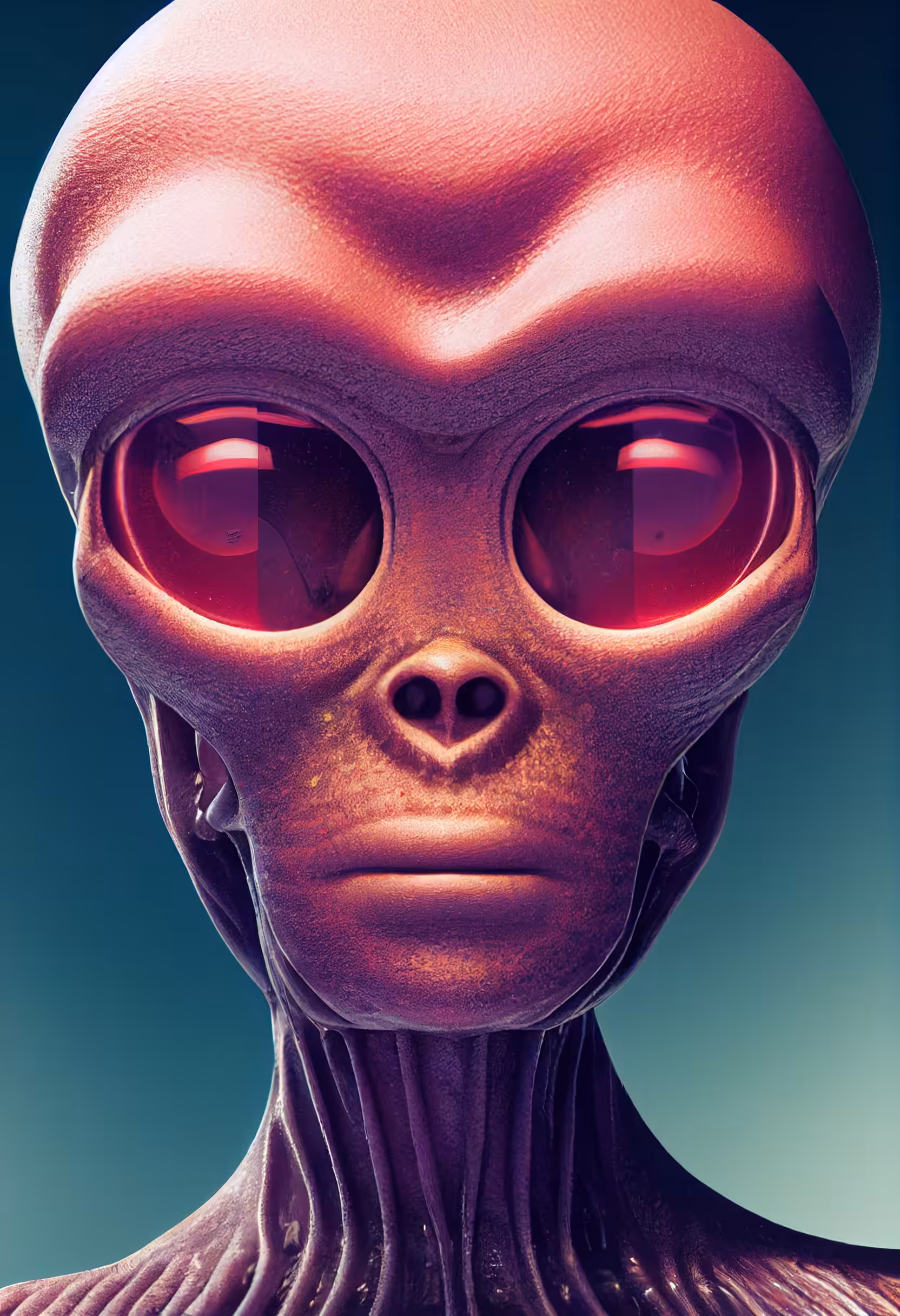 Psychedelic Art: Alien