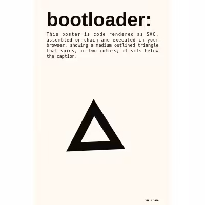 bootloader: selfie #348