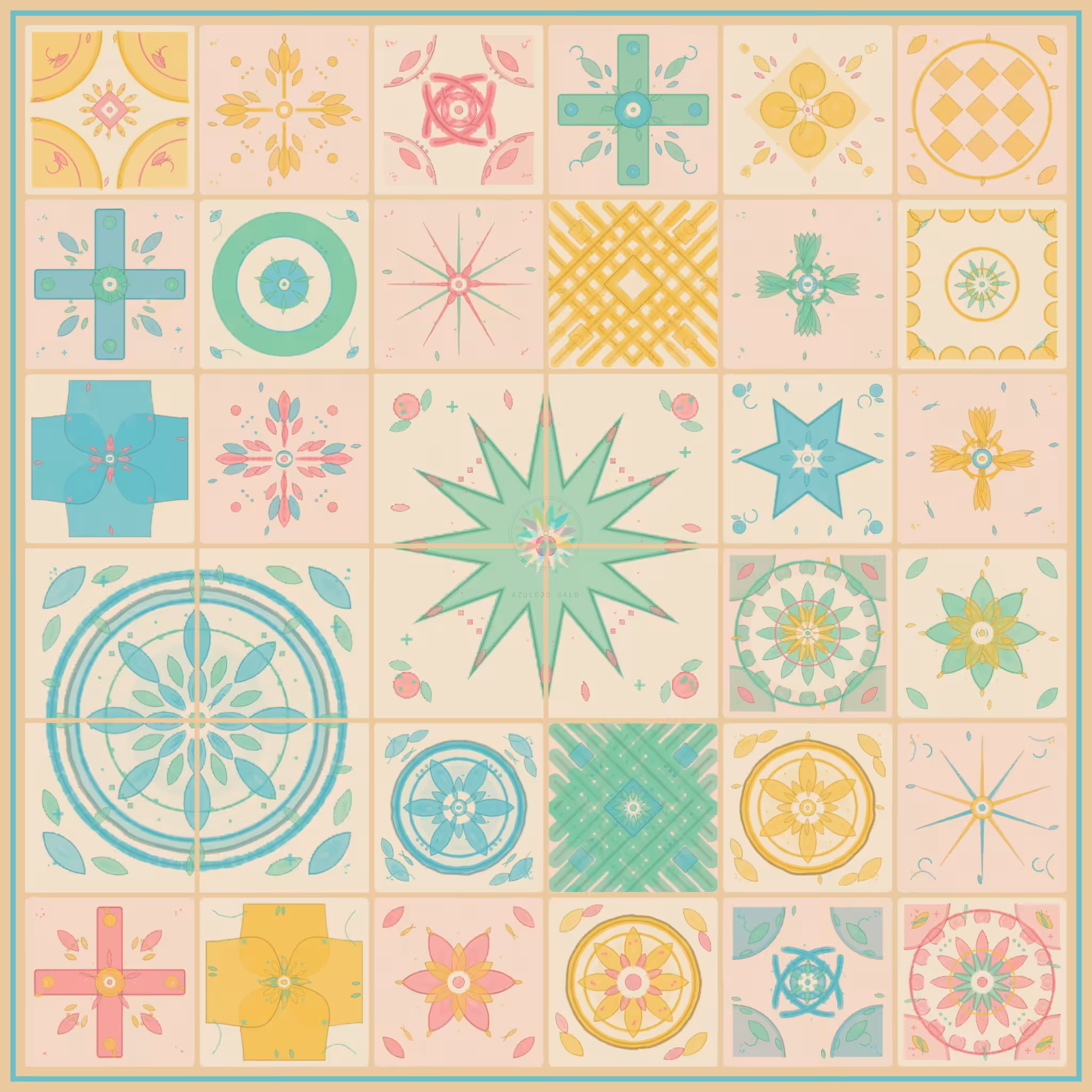 Azulejo Galo by Bryan Brinkman #7