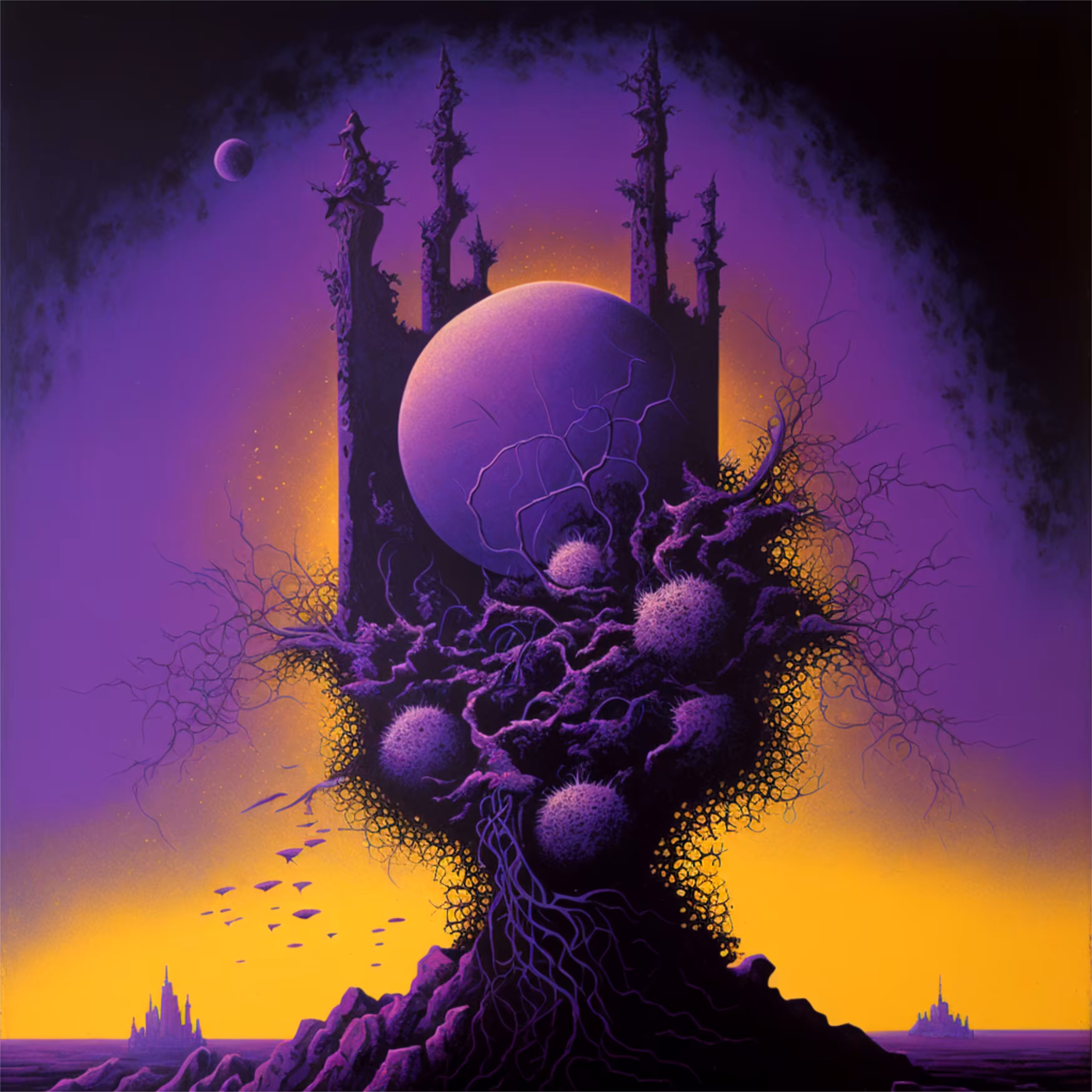 Purple land of my nightmares