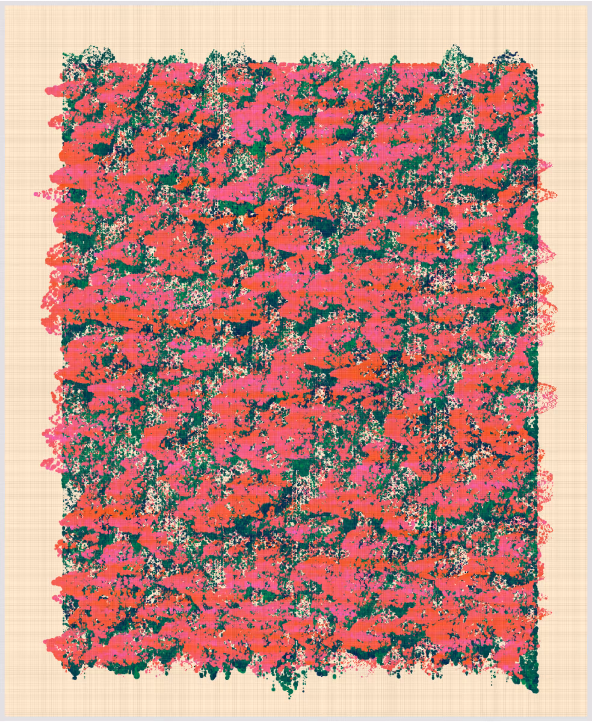 Stains on a Canvas #156