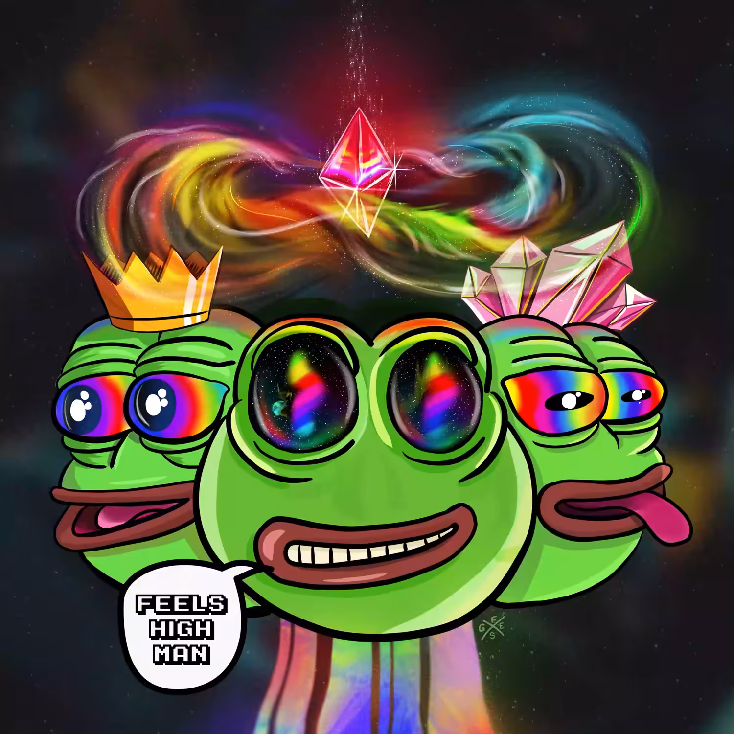 PEPE High on Metaverse
