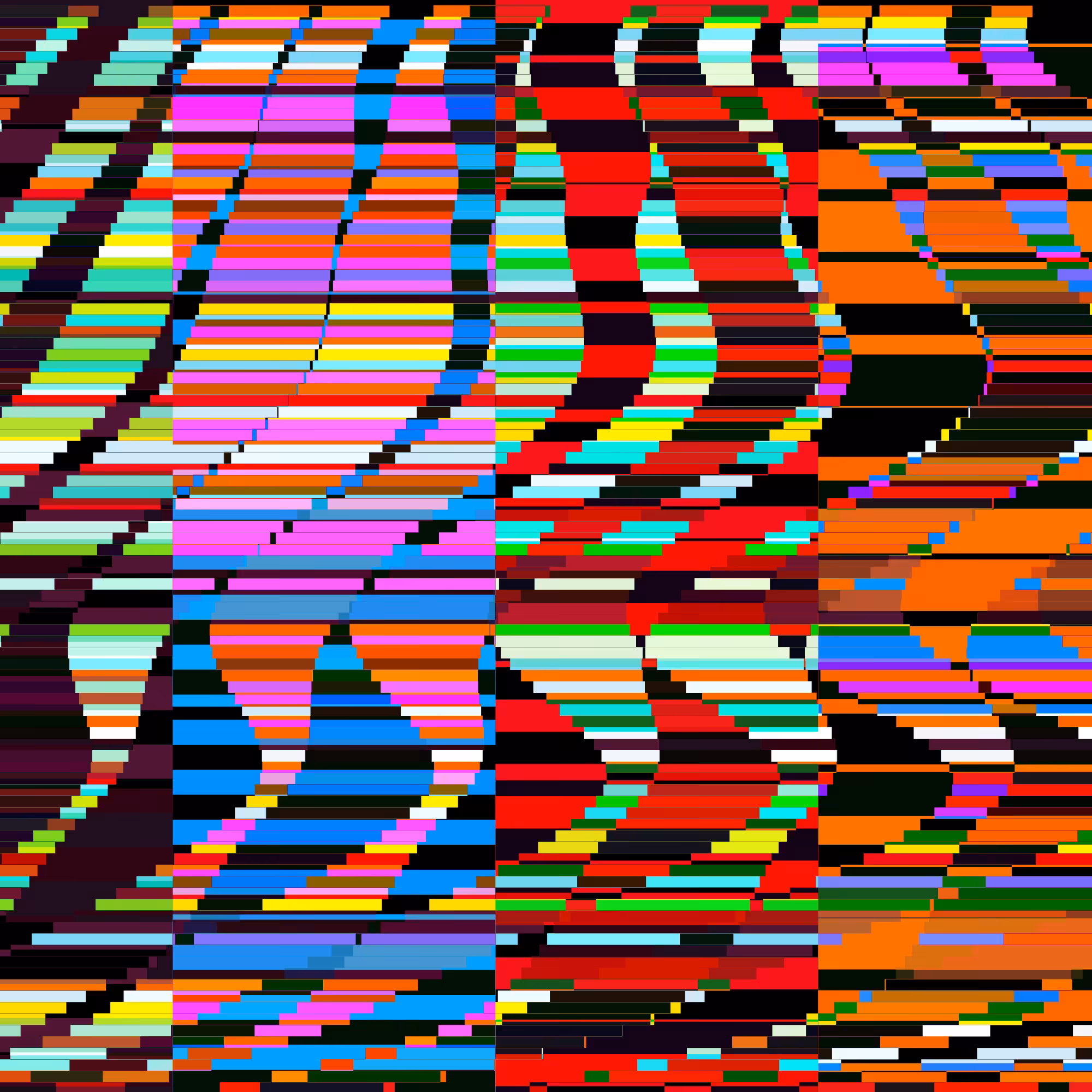 Glitchometry Stripes #64