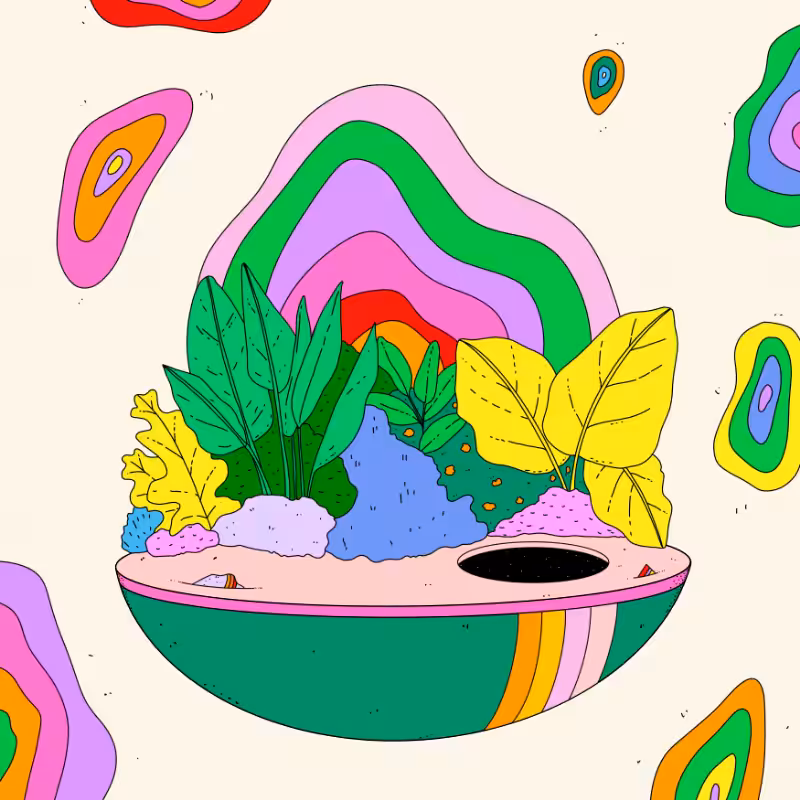 🌈🌴🪐 #48