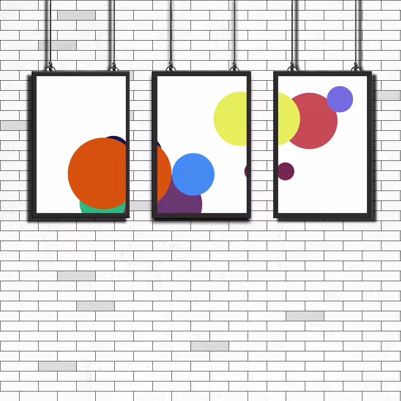 Triptych Abstracts I #9