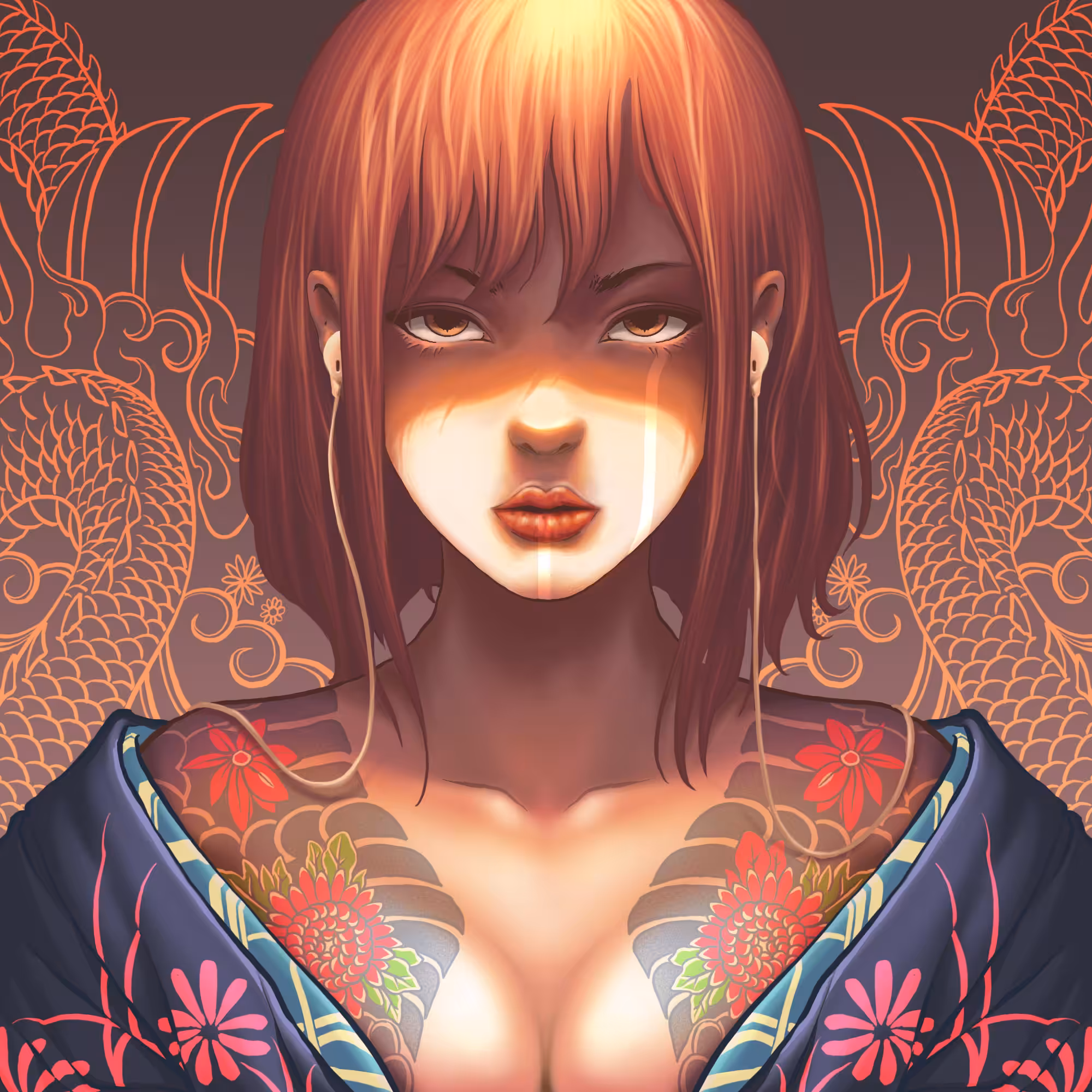 the orange yakuza