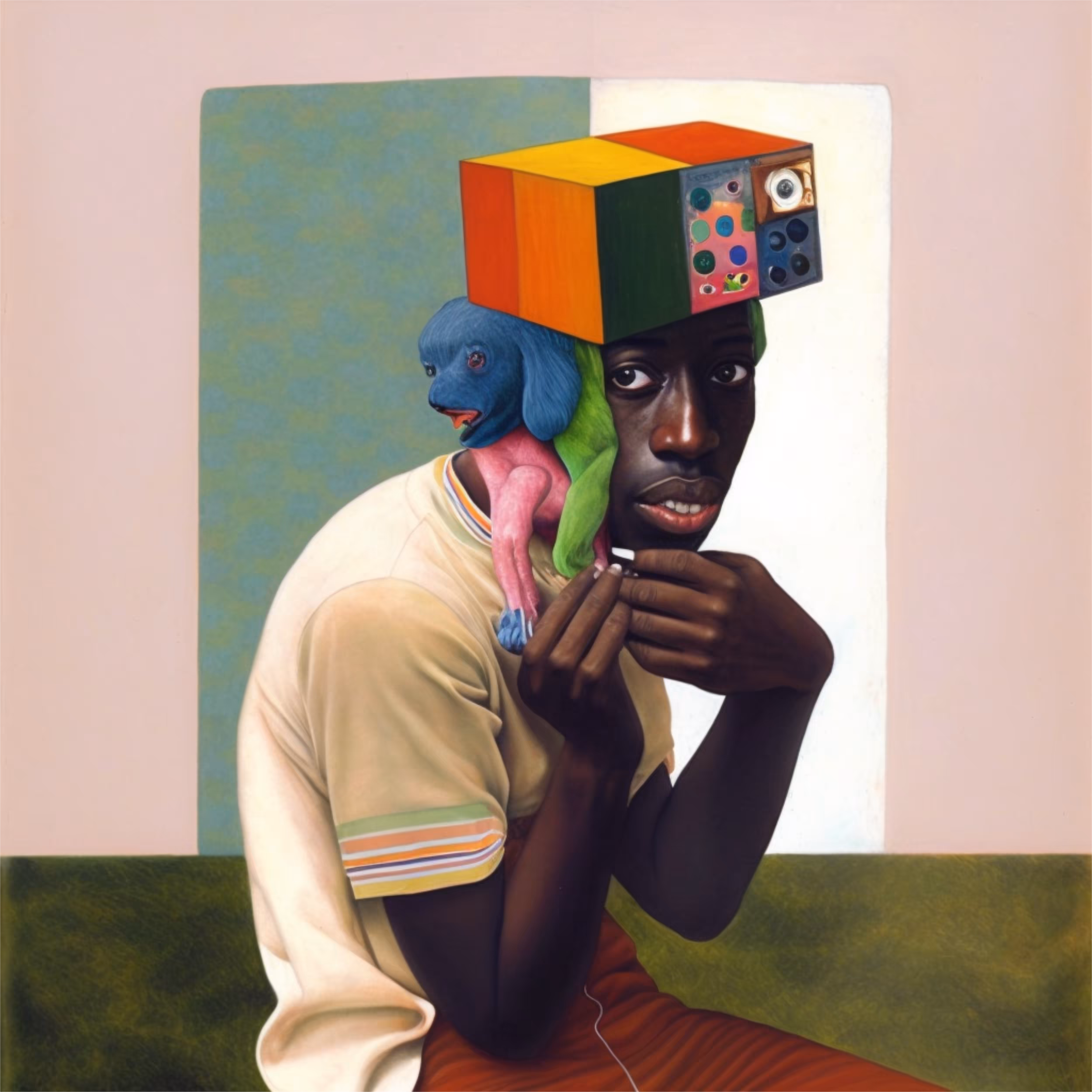 ALBUM ART FOR CURIOUS RAPPER