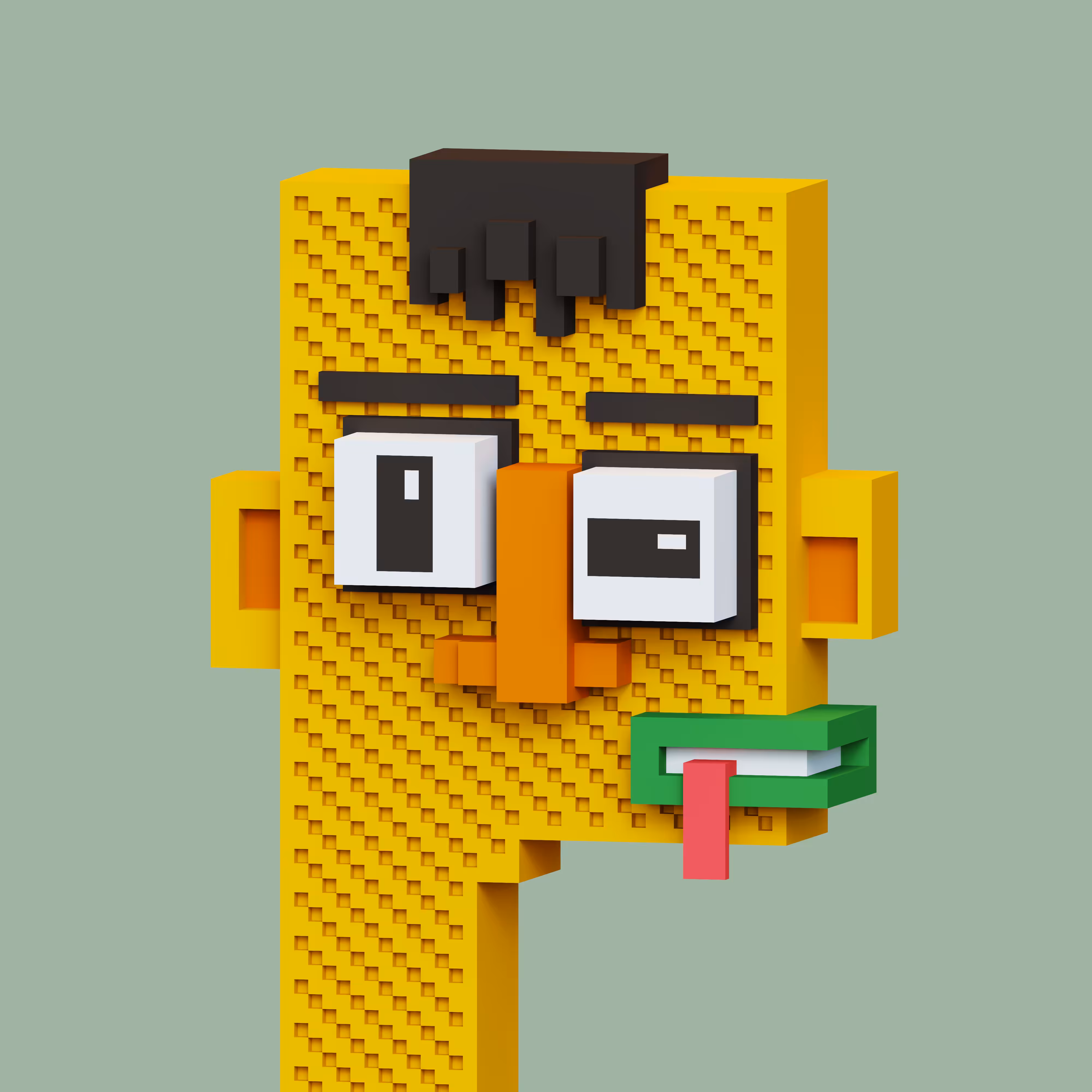 Pop Cubism Voxel 53