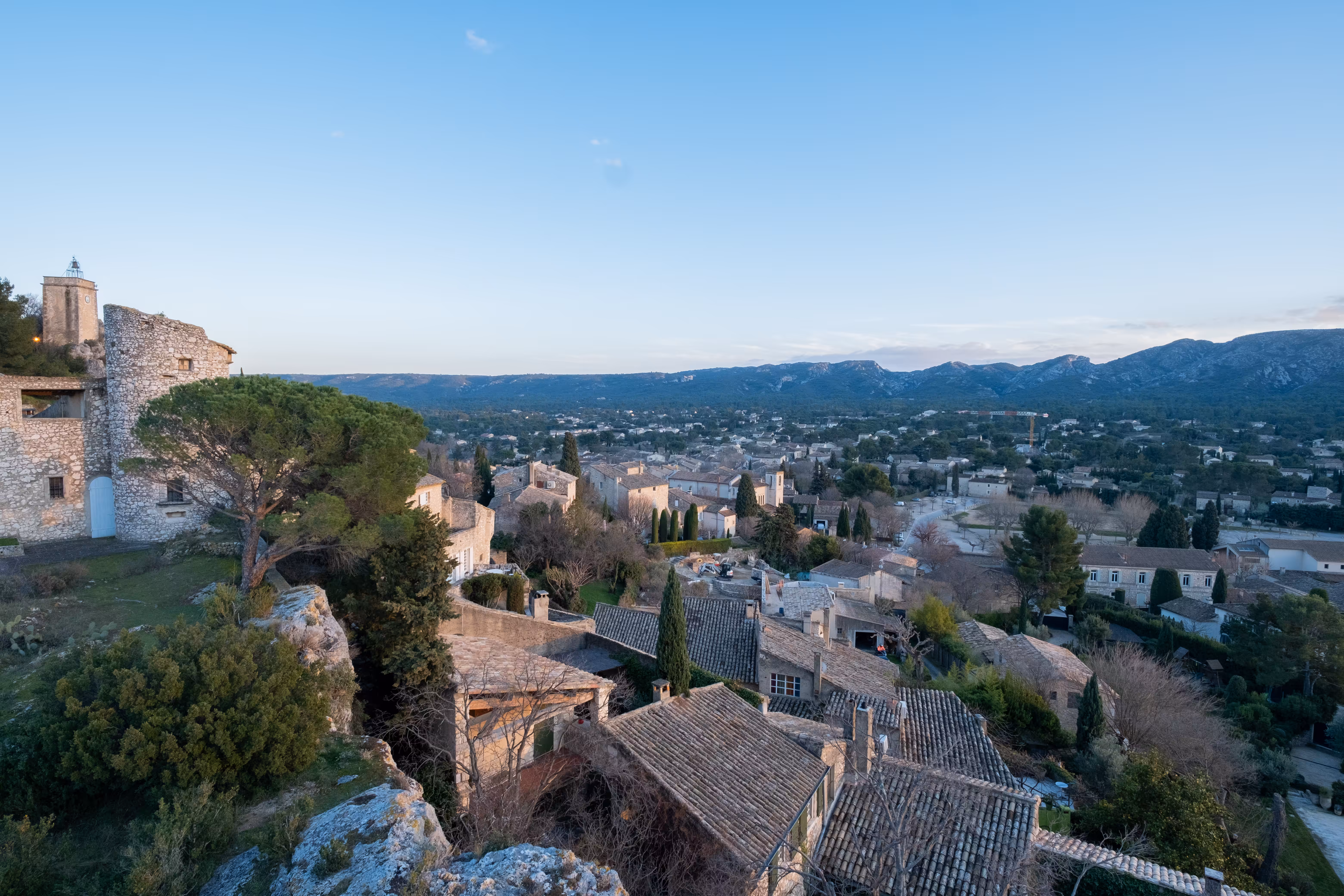 Eygalières, typical village of small Alpilles