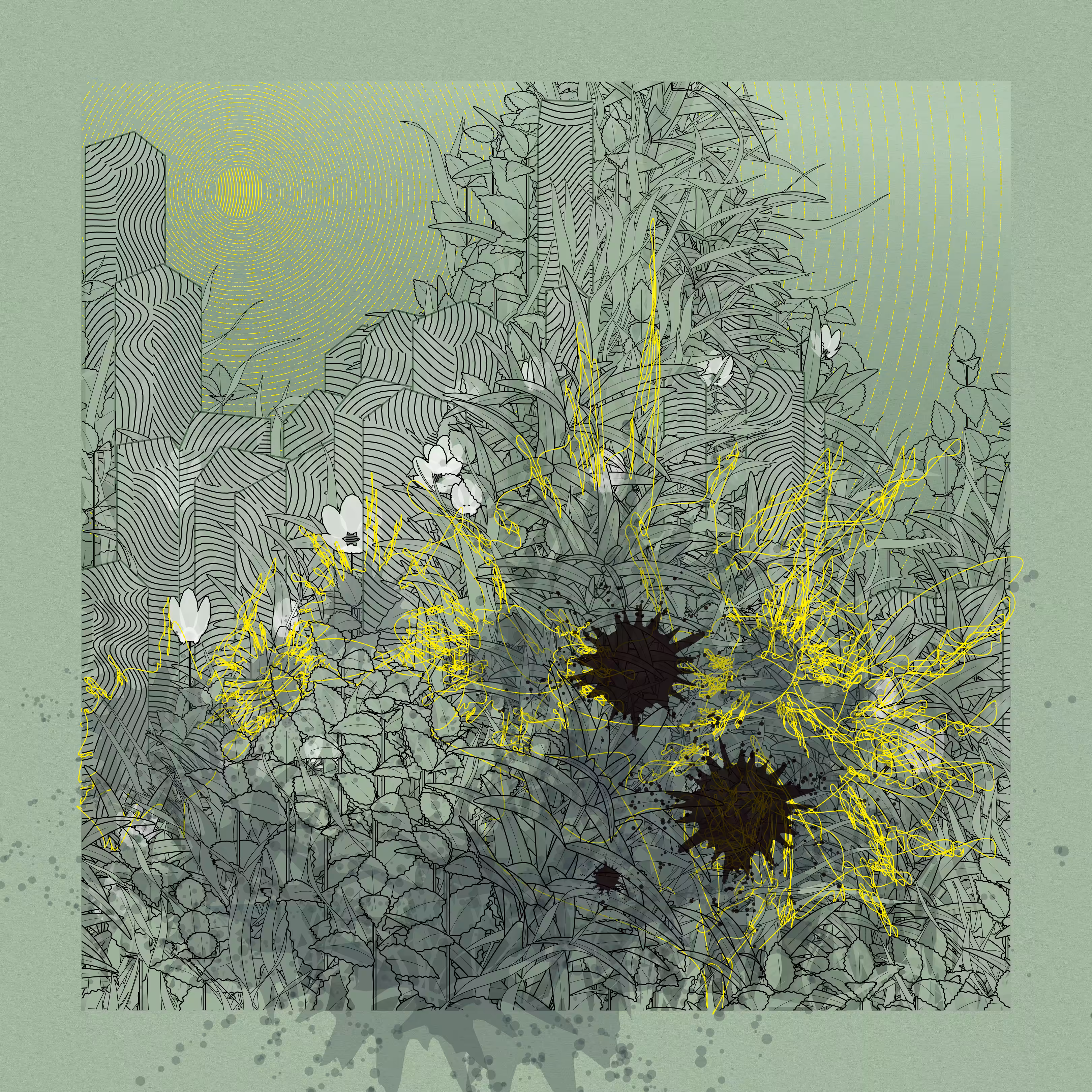 Landscape with Carbon Capture #11380
